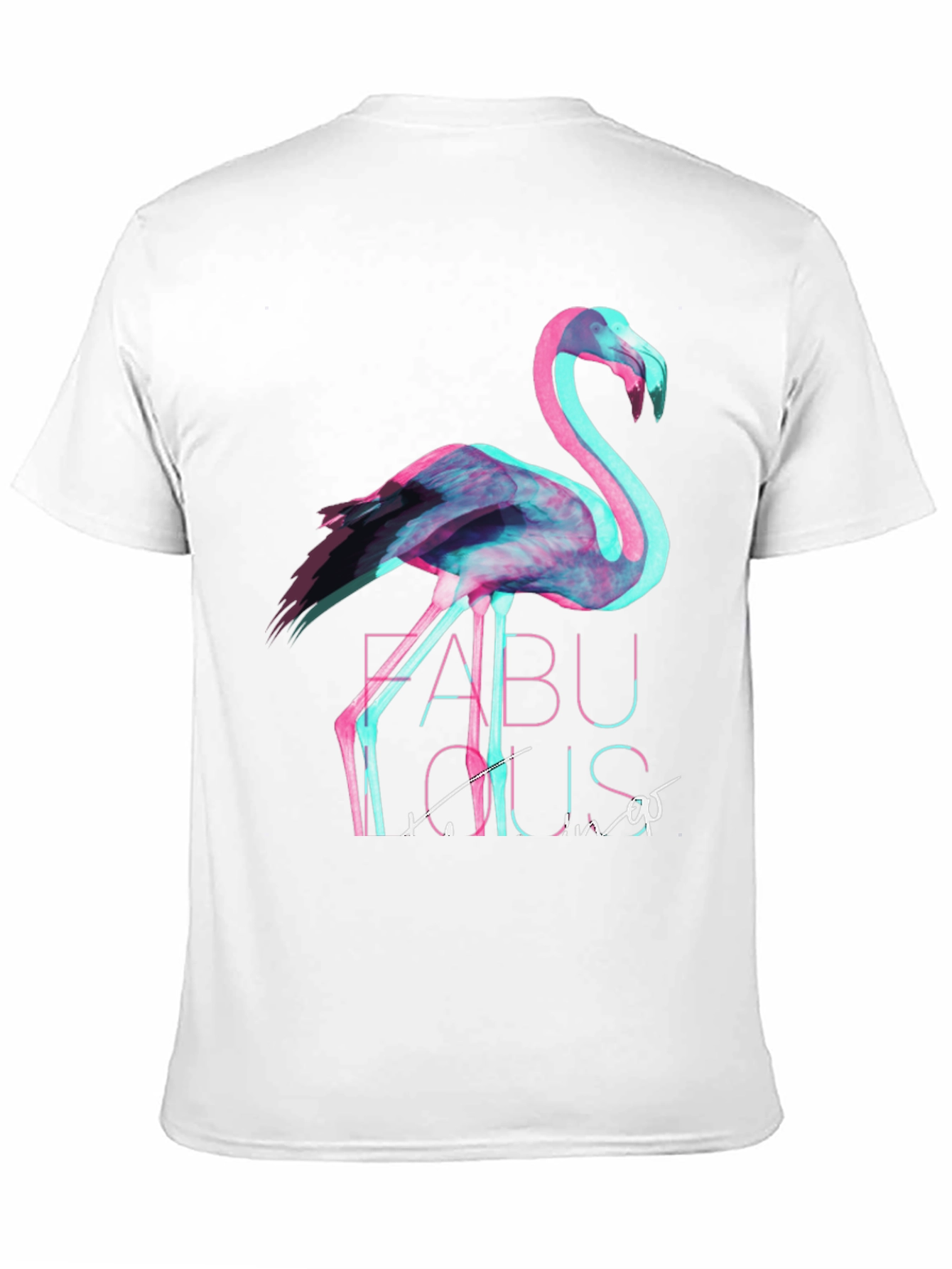 Flamingo Fabulous Graphic Tee - Black T-Shirt