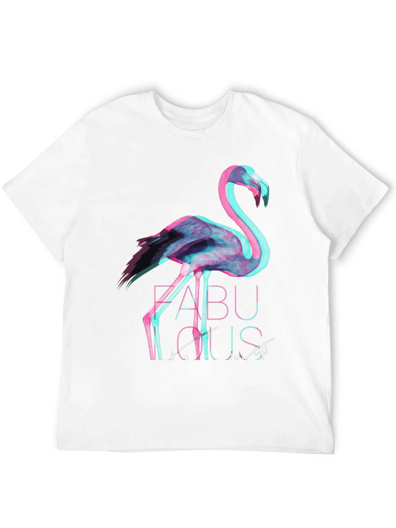 Flamingo Fabulous Graphic Tee - Black T-Shirt
