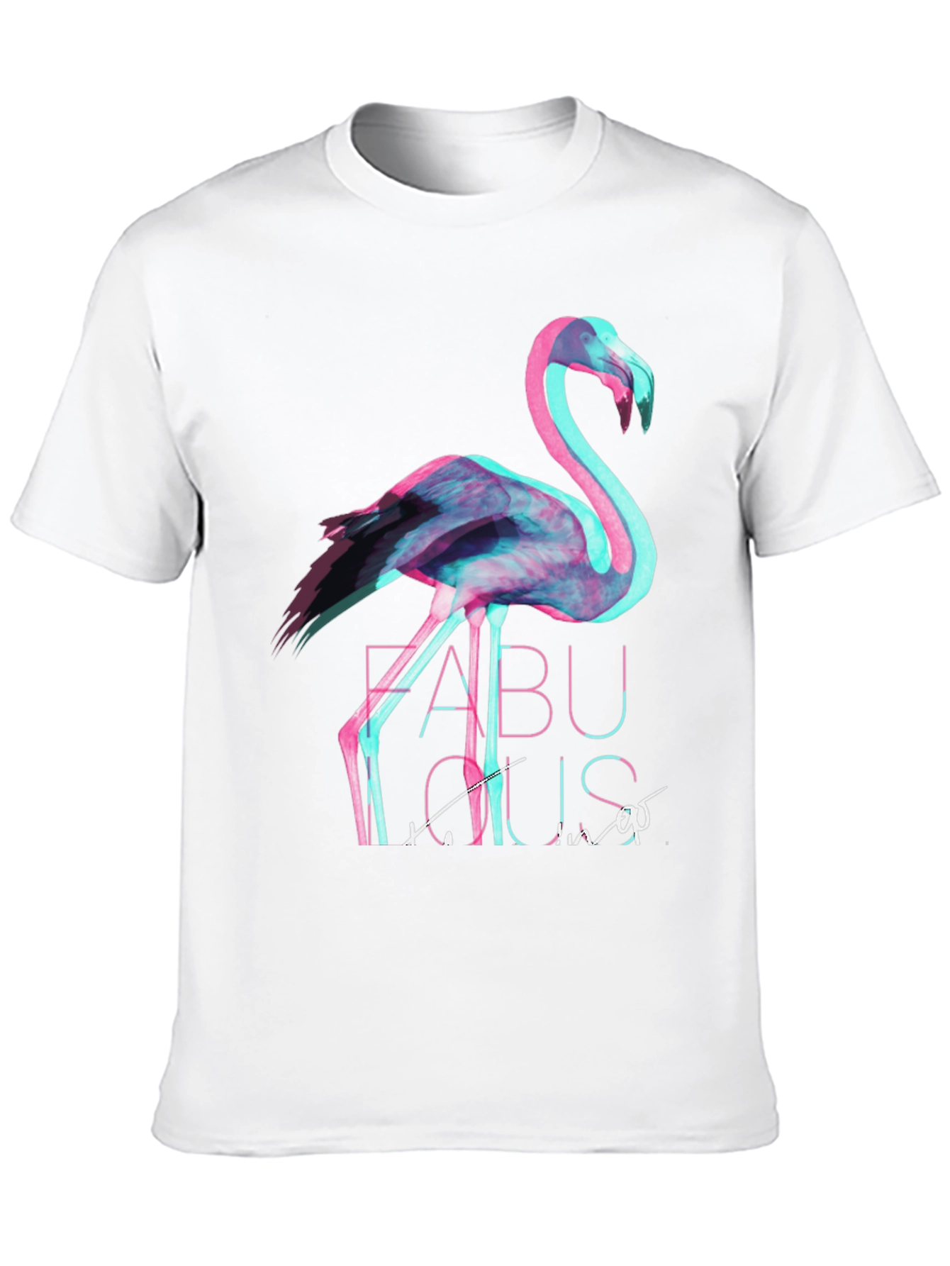 Flamingo Fabulous Graphic Tee - Black T-Shirt