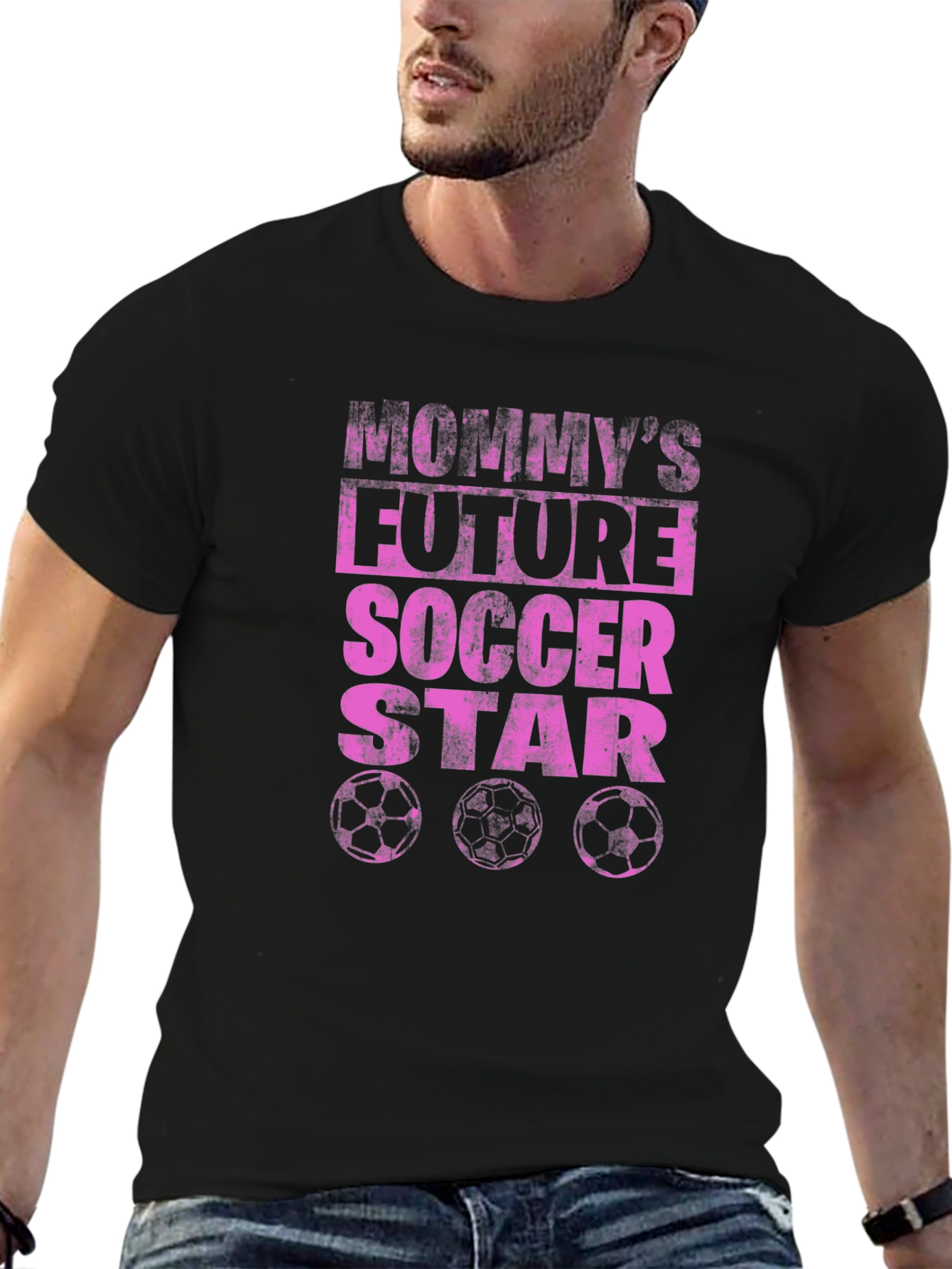 Mommys Future Soccer Star Graphic Tee