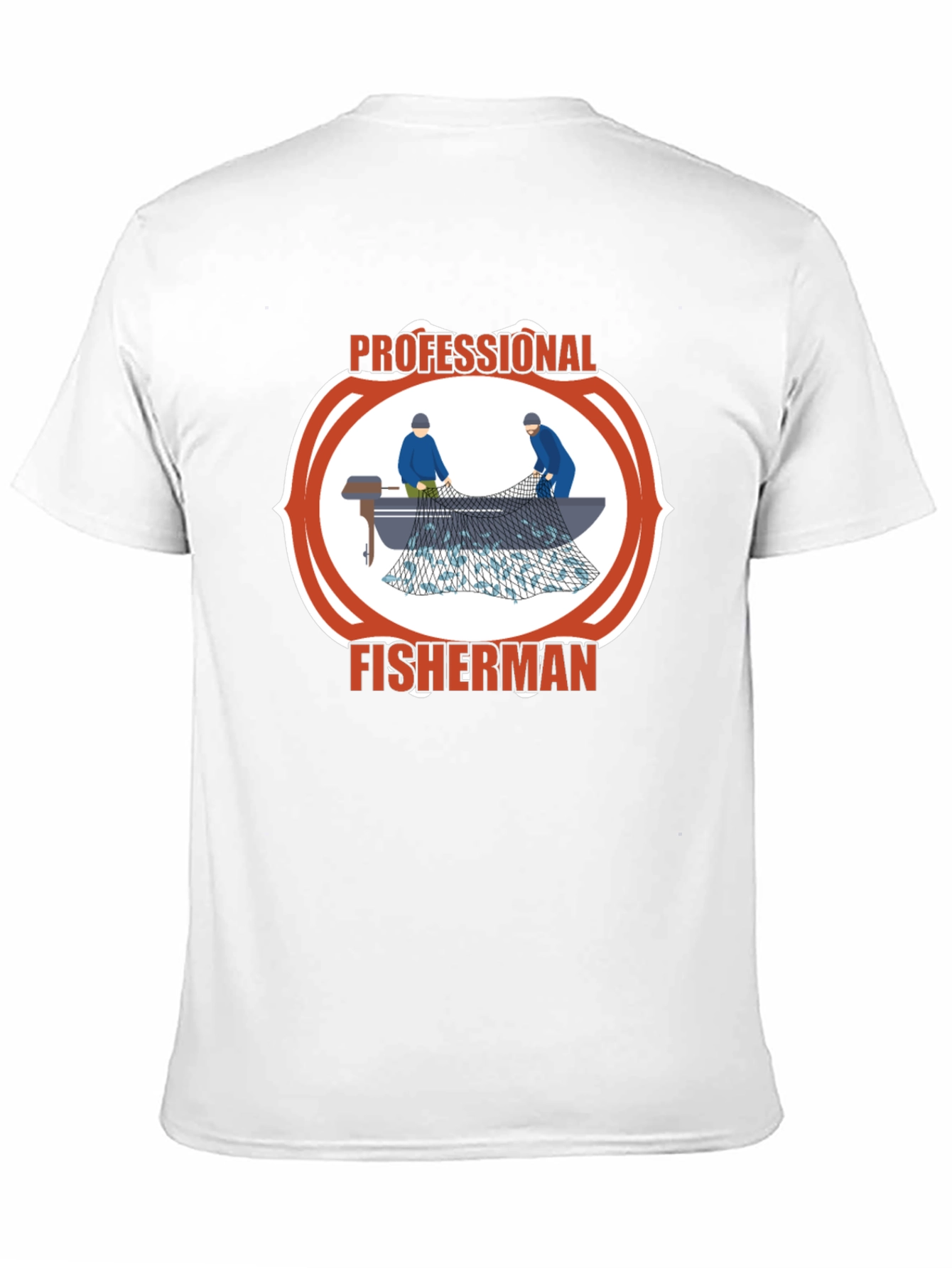 Professional Fisherman Graphic Tee