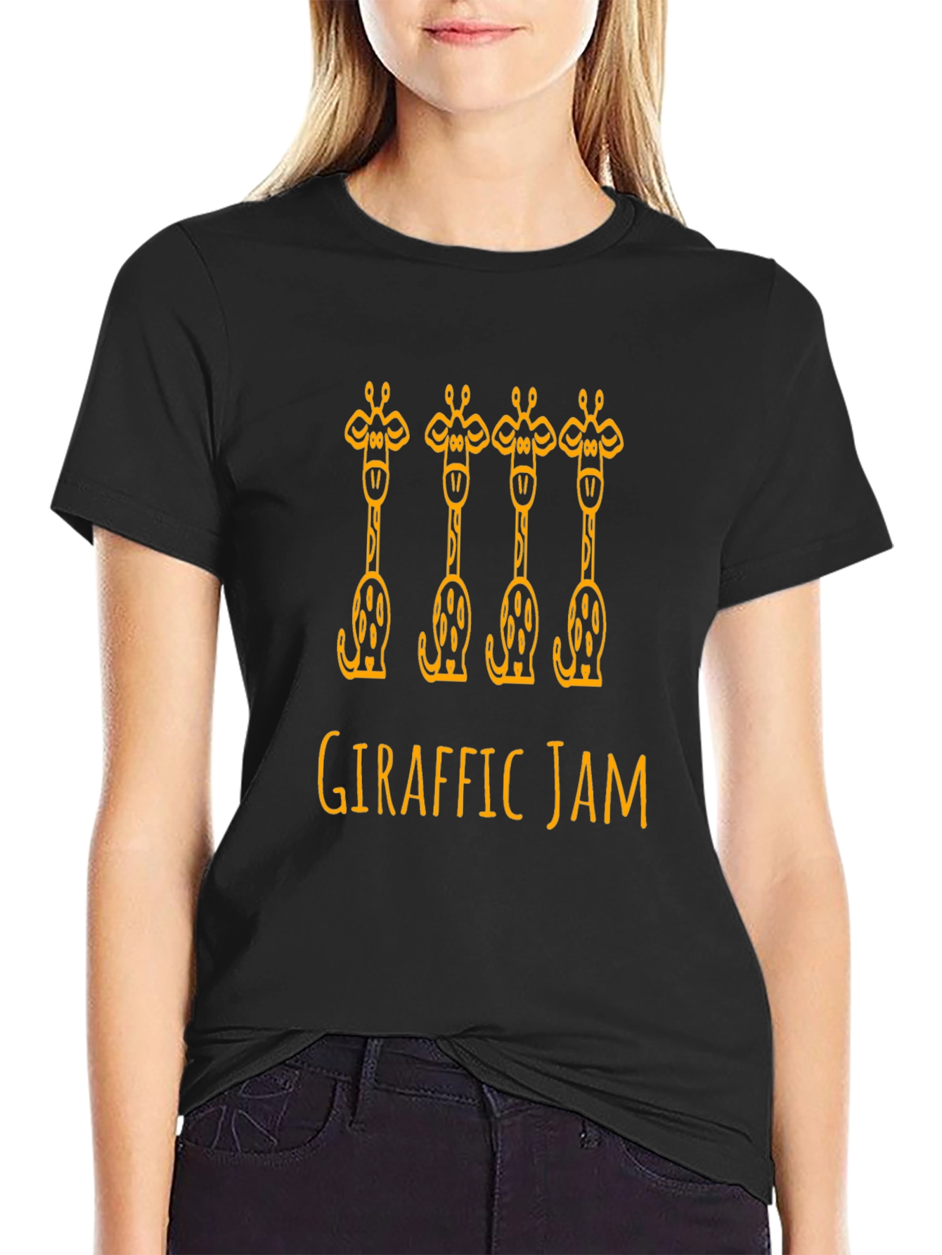 Giraffric Jam Graphic T-Shirt