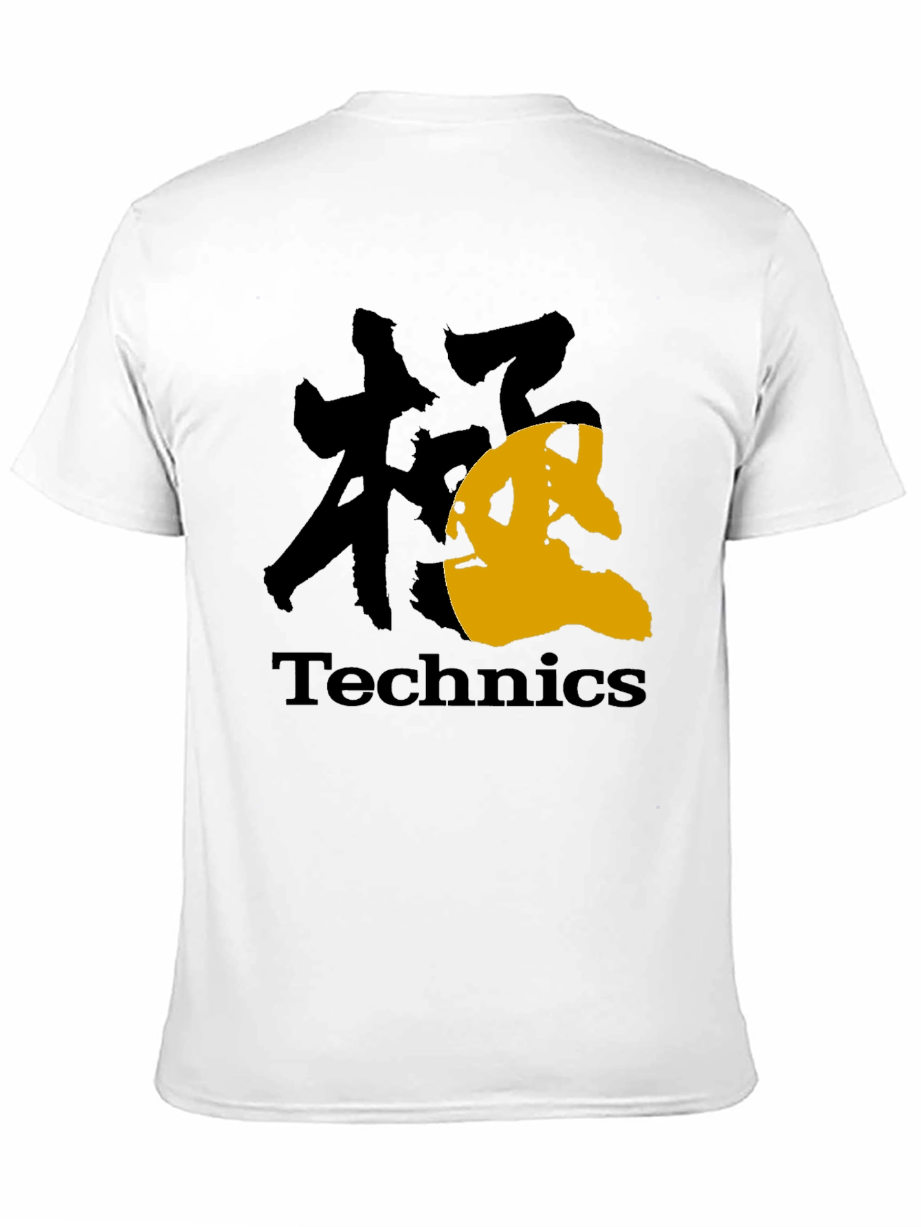 Technics Graphic Tee - Black Cotton Blend