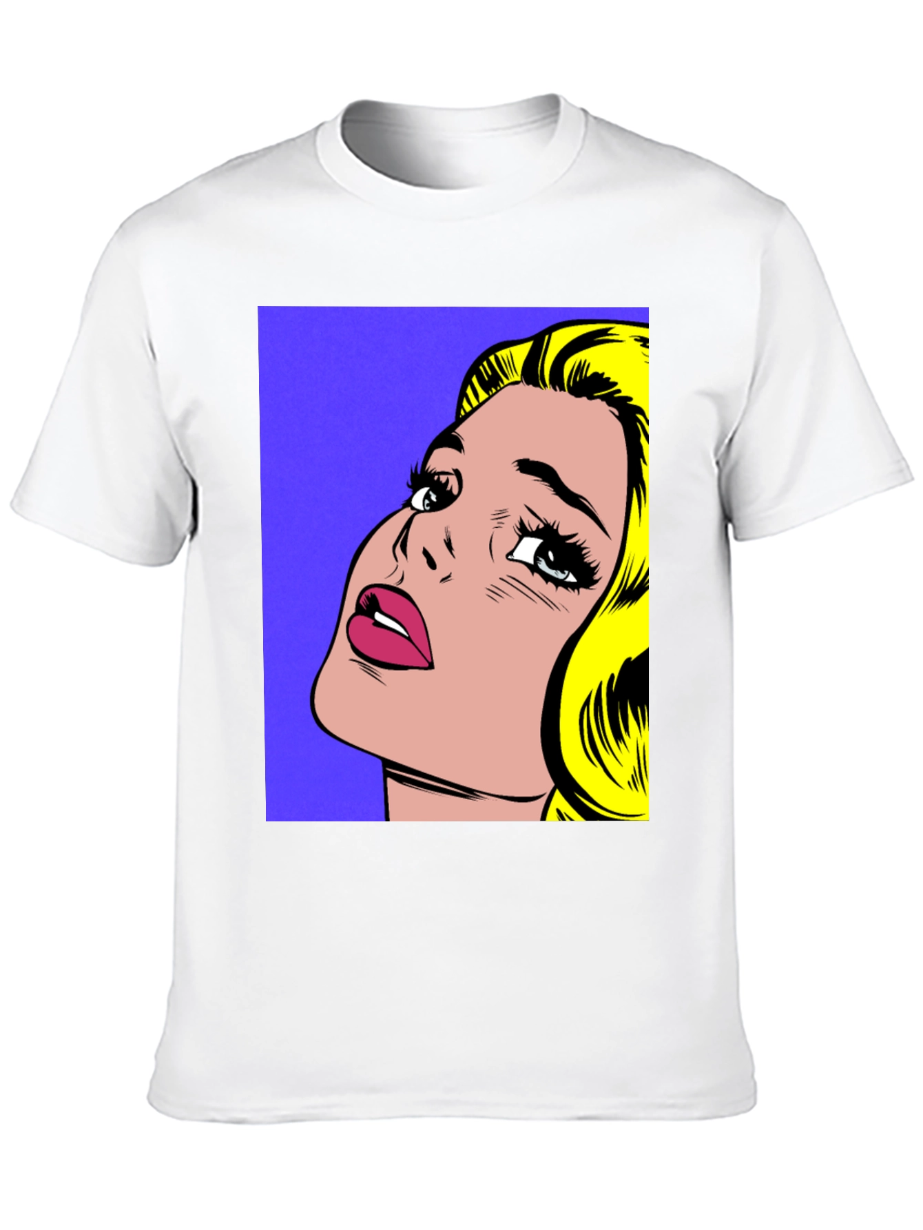 Pop Art Graphic Tee - Retro Comic Book Style