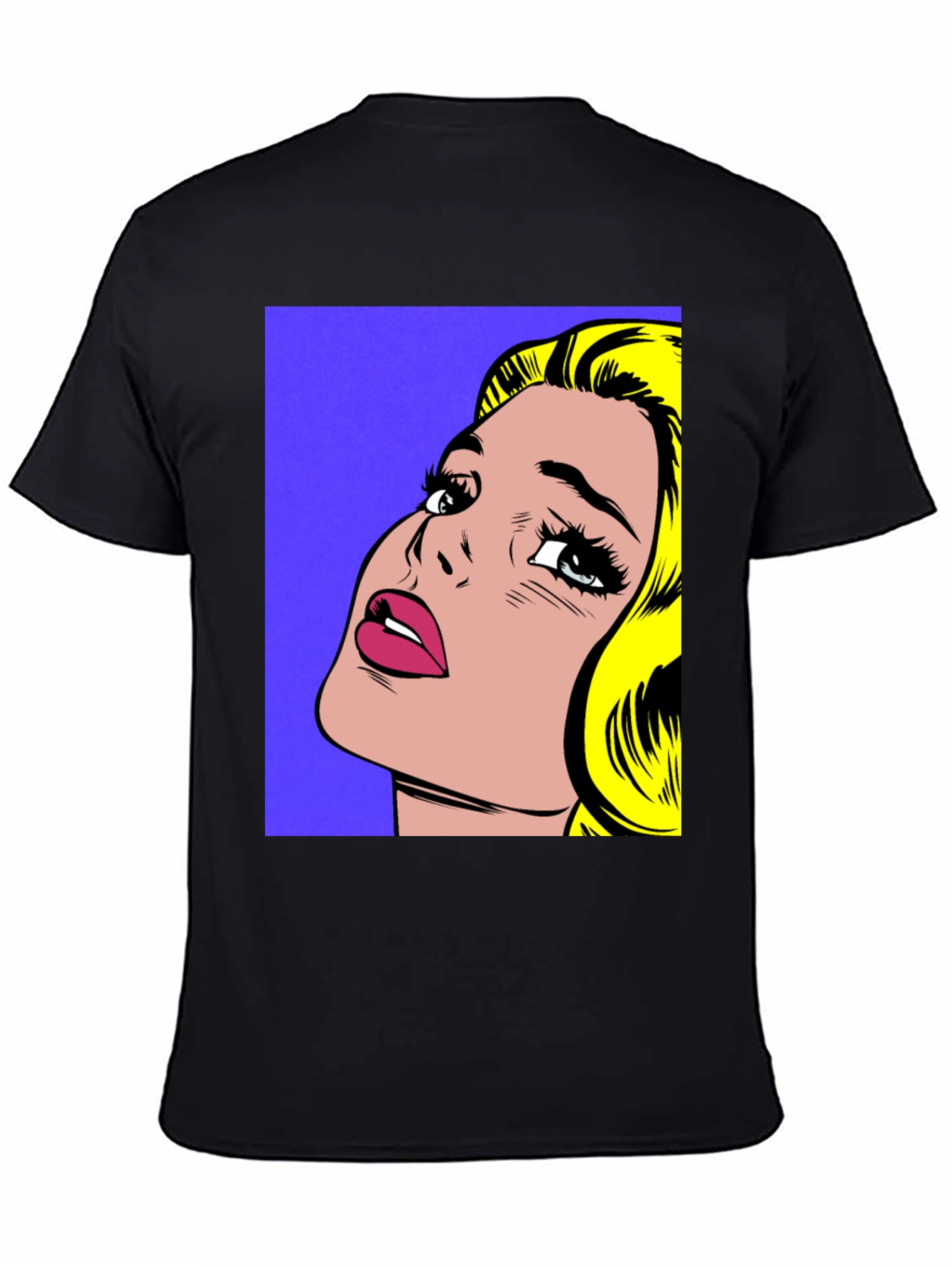 Pop Art Graphic Tee - Retro Comic Book Style