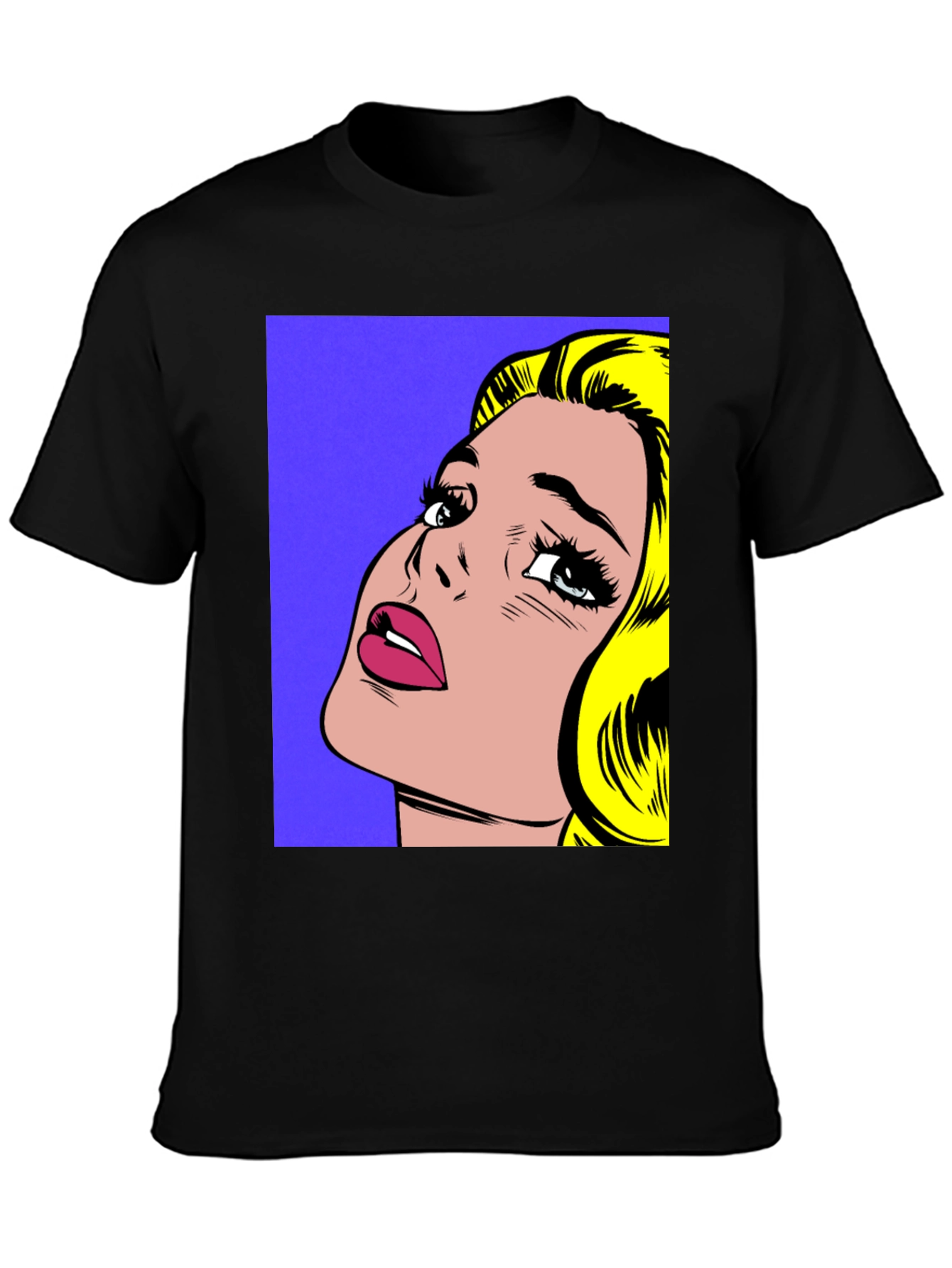 Pop Art Graphic Tee - Retro Comic Book Style