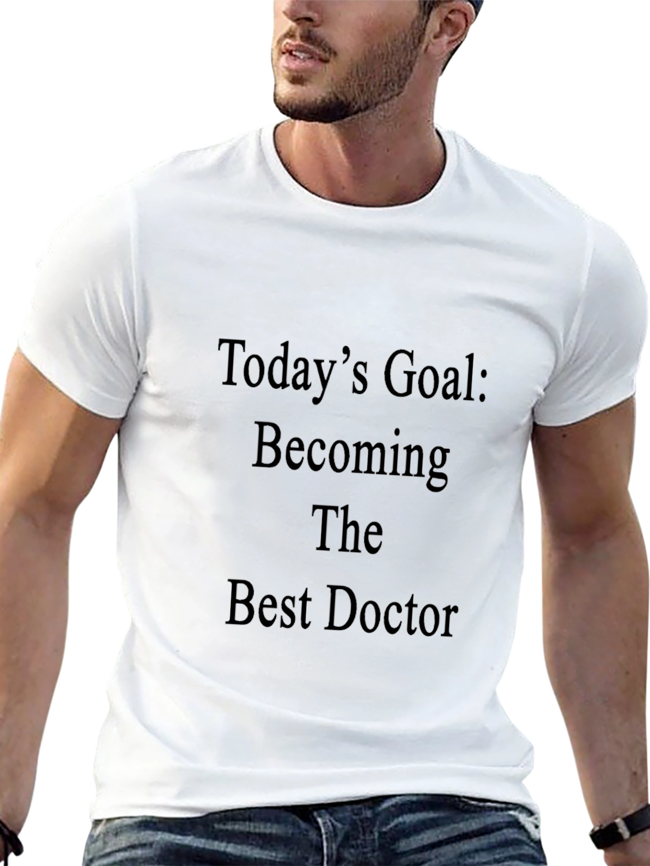 Goal Oriented Black T-Shirt