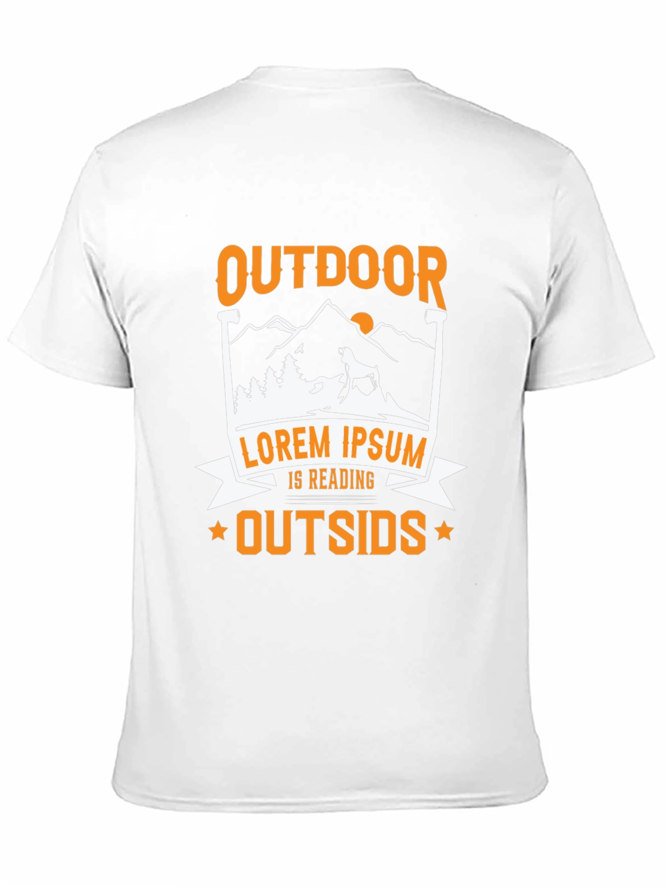 Outdoor Reading Graphic Tee