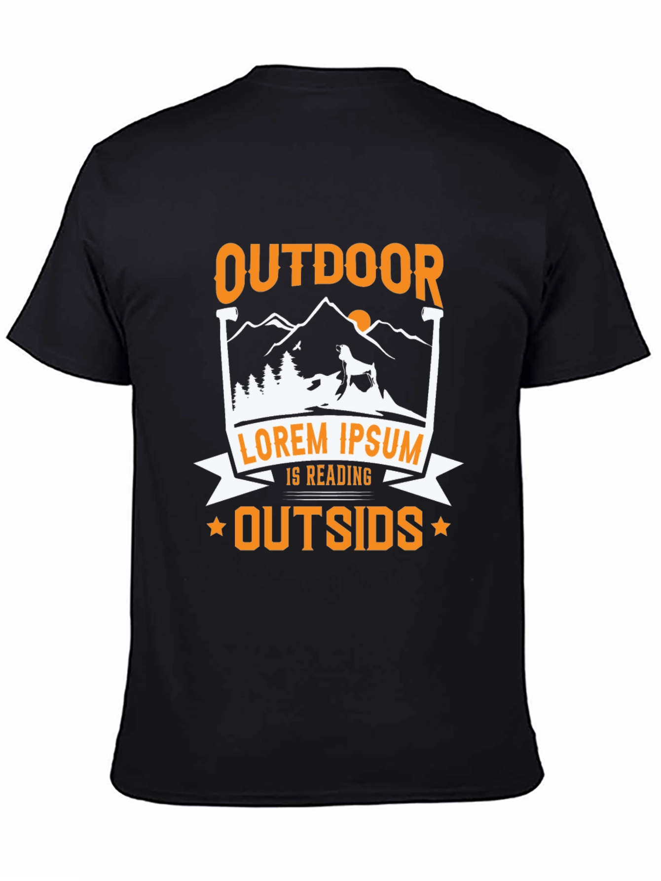 Outdoor Reading Graphic Tee