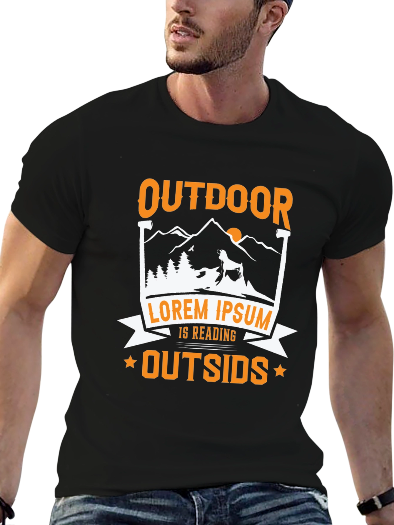 Outdoor Reading Graphic Tee