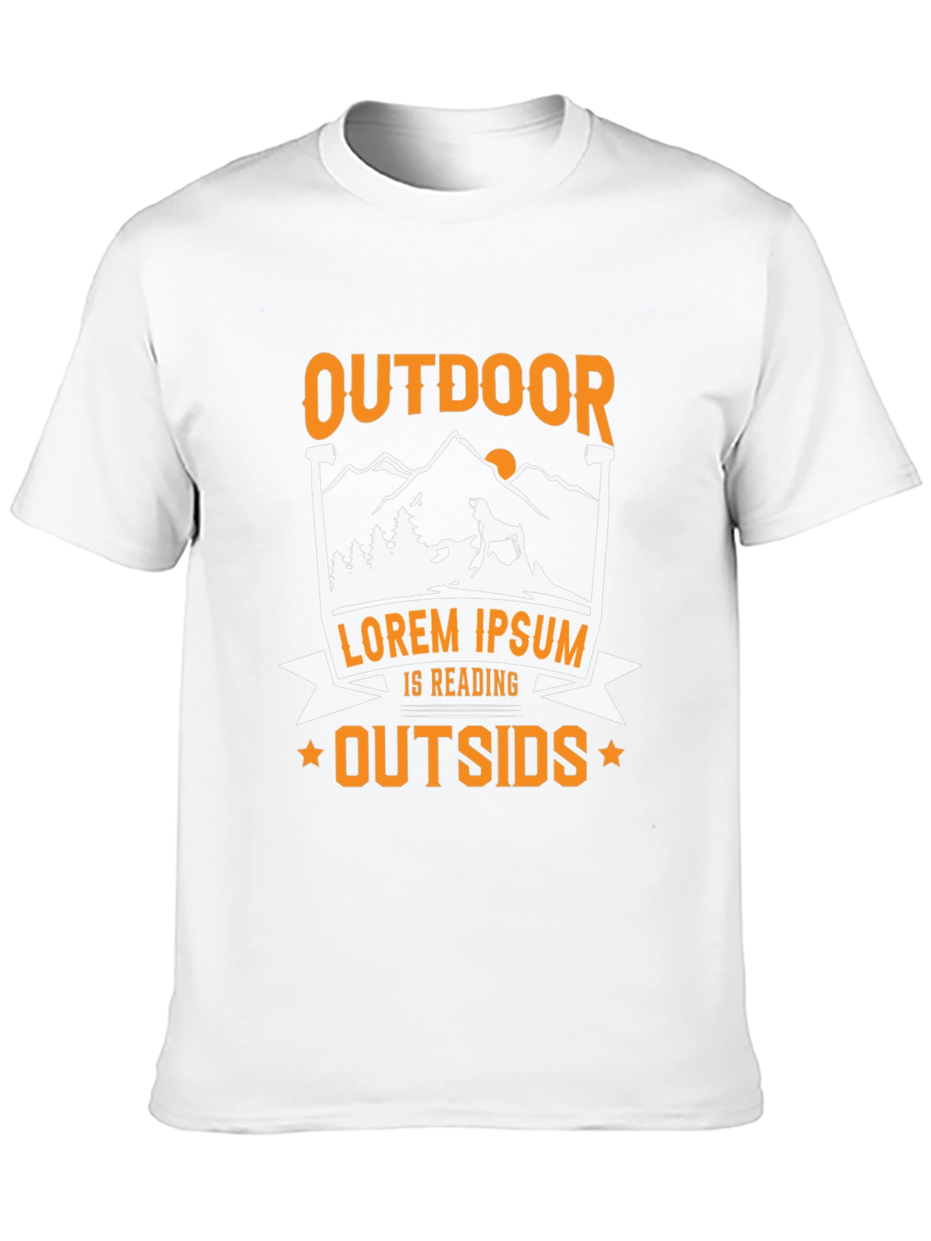 Outdoor Reading Graphic Tee