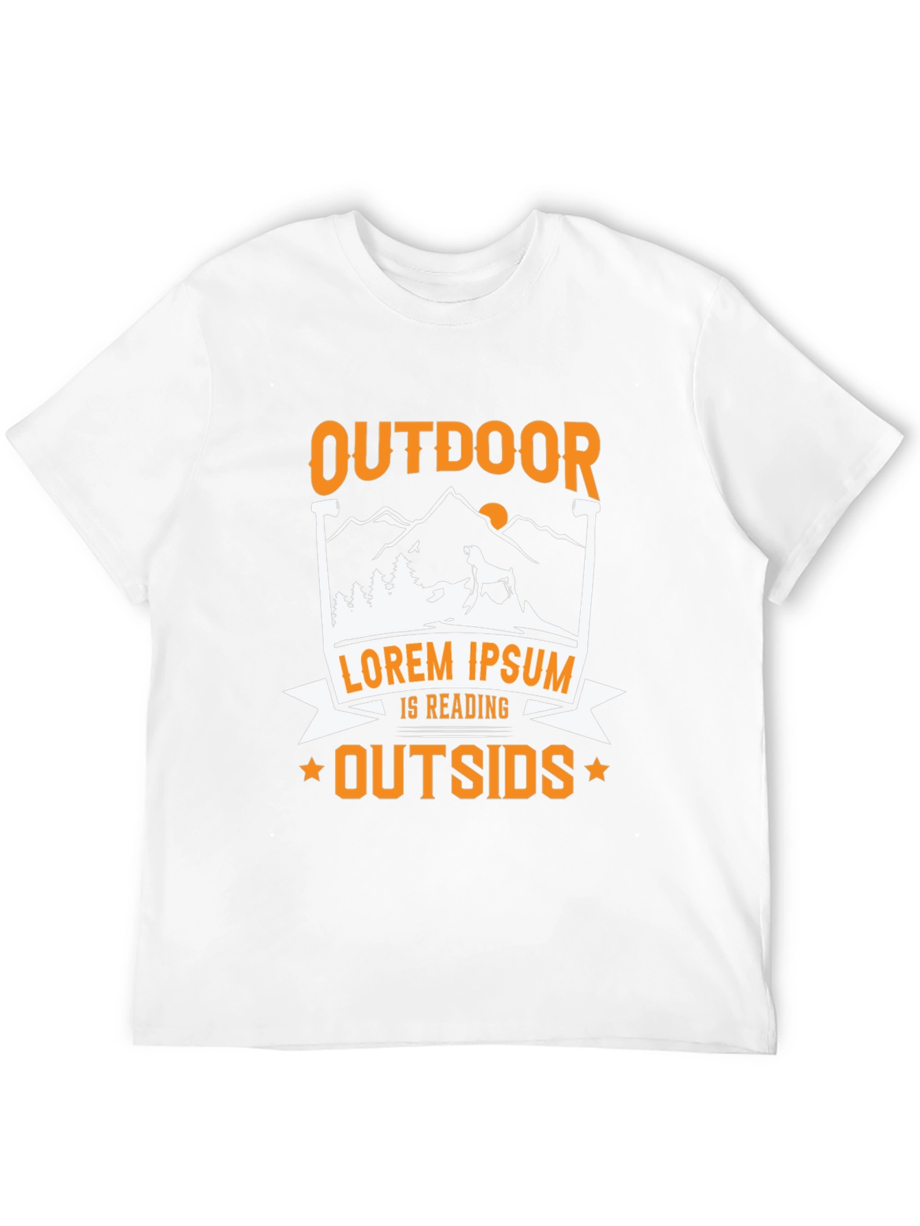 Outdoor Reading Graphic Tee