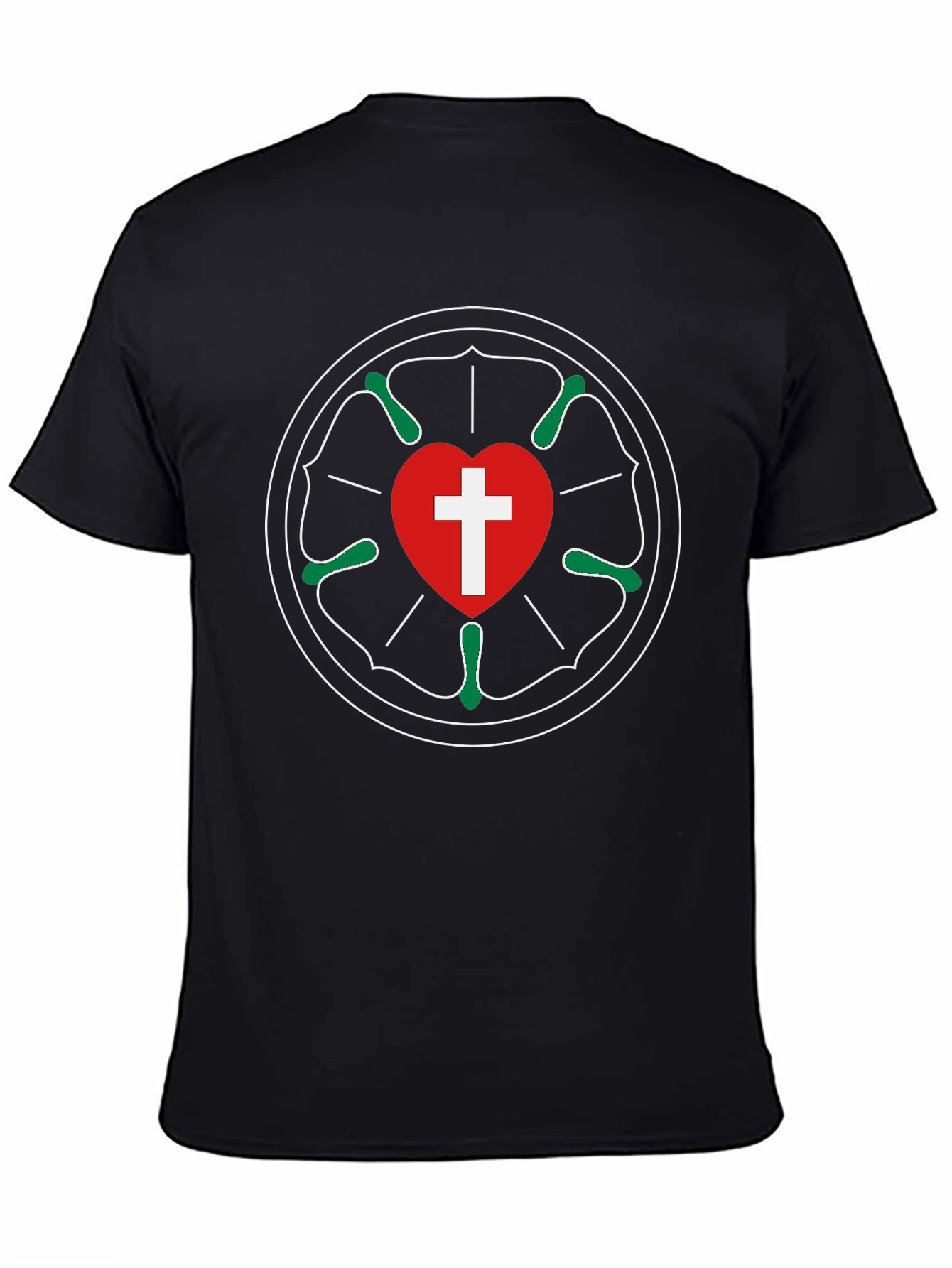 Luther Rose Graphic T-Shirt - Black