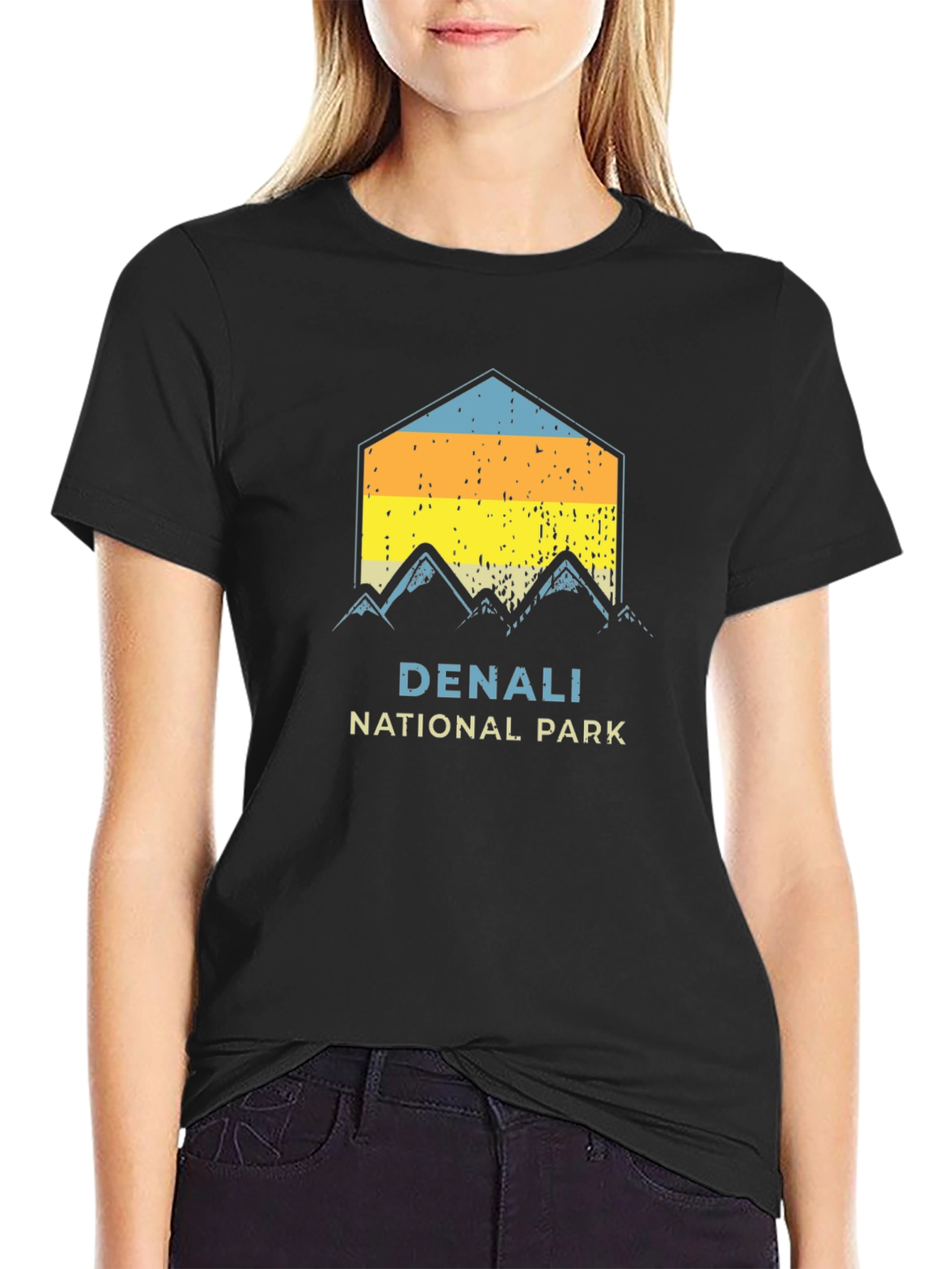 Denali National Park Graphic Tee - Black