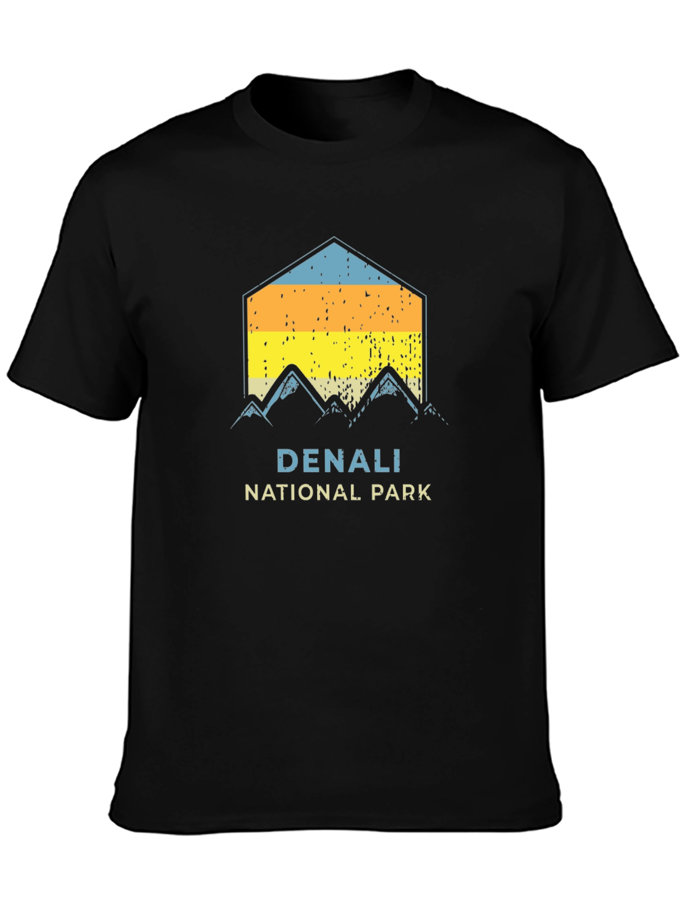 Denali National Park Graphic Tee - Black