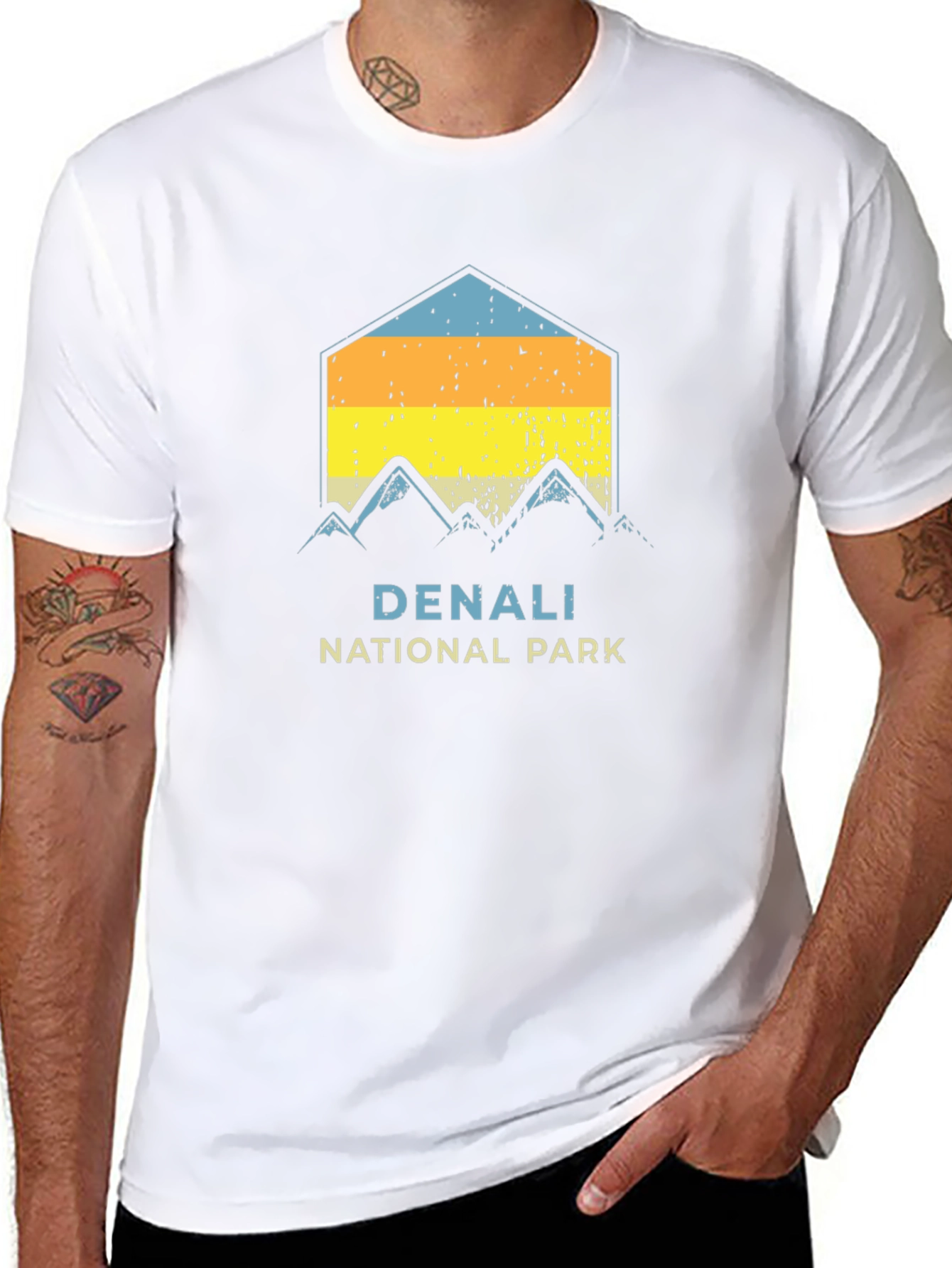 Denali National Park Graphic Tee - Black