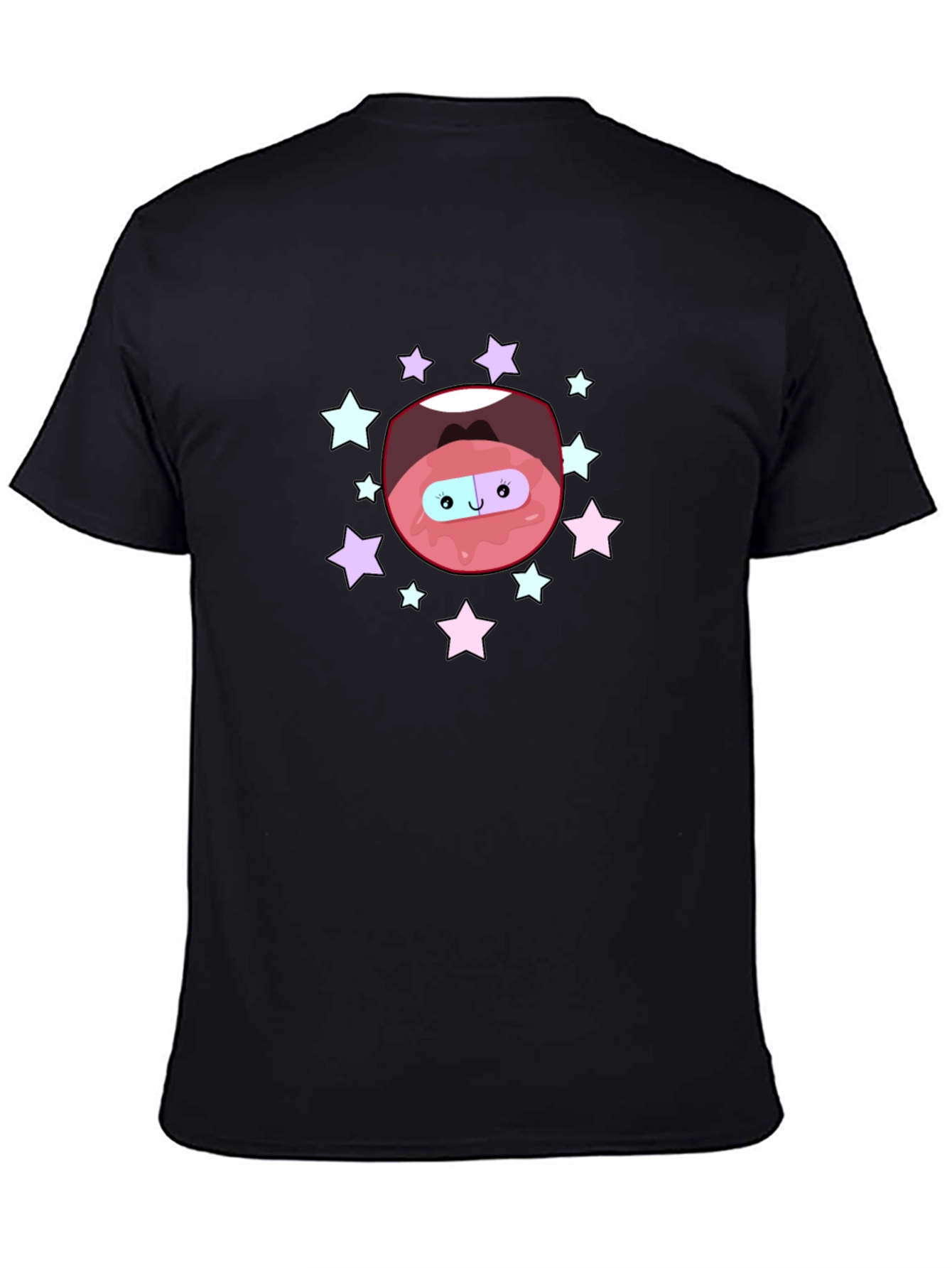 Cartoon Mouth Pill T-Shirt