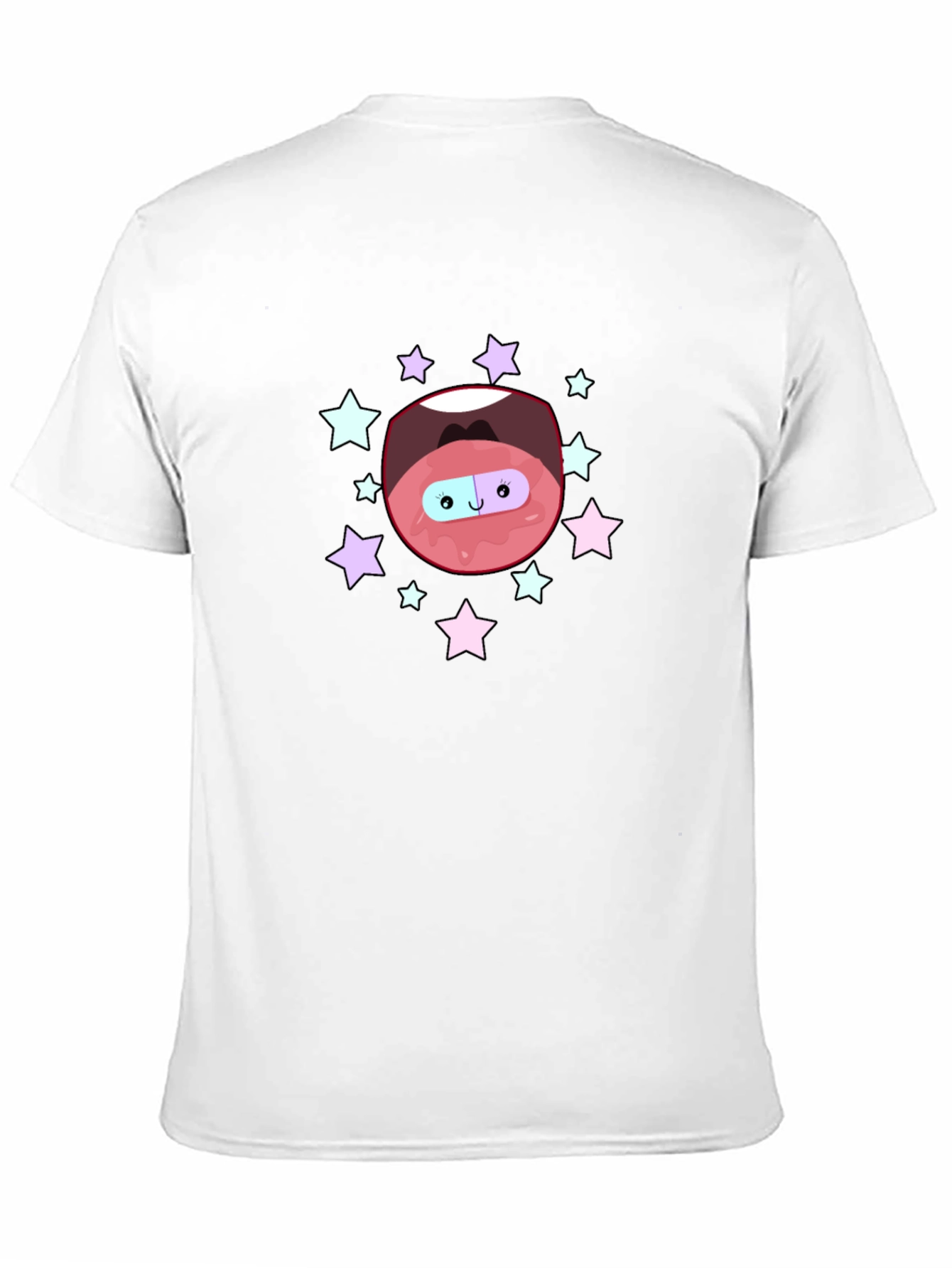 Cartoon Mouth Pill T-Shirt