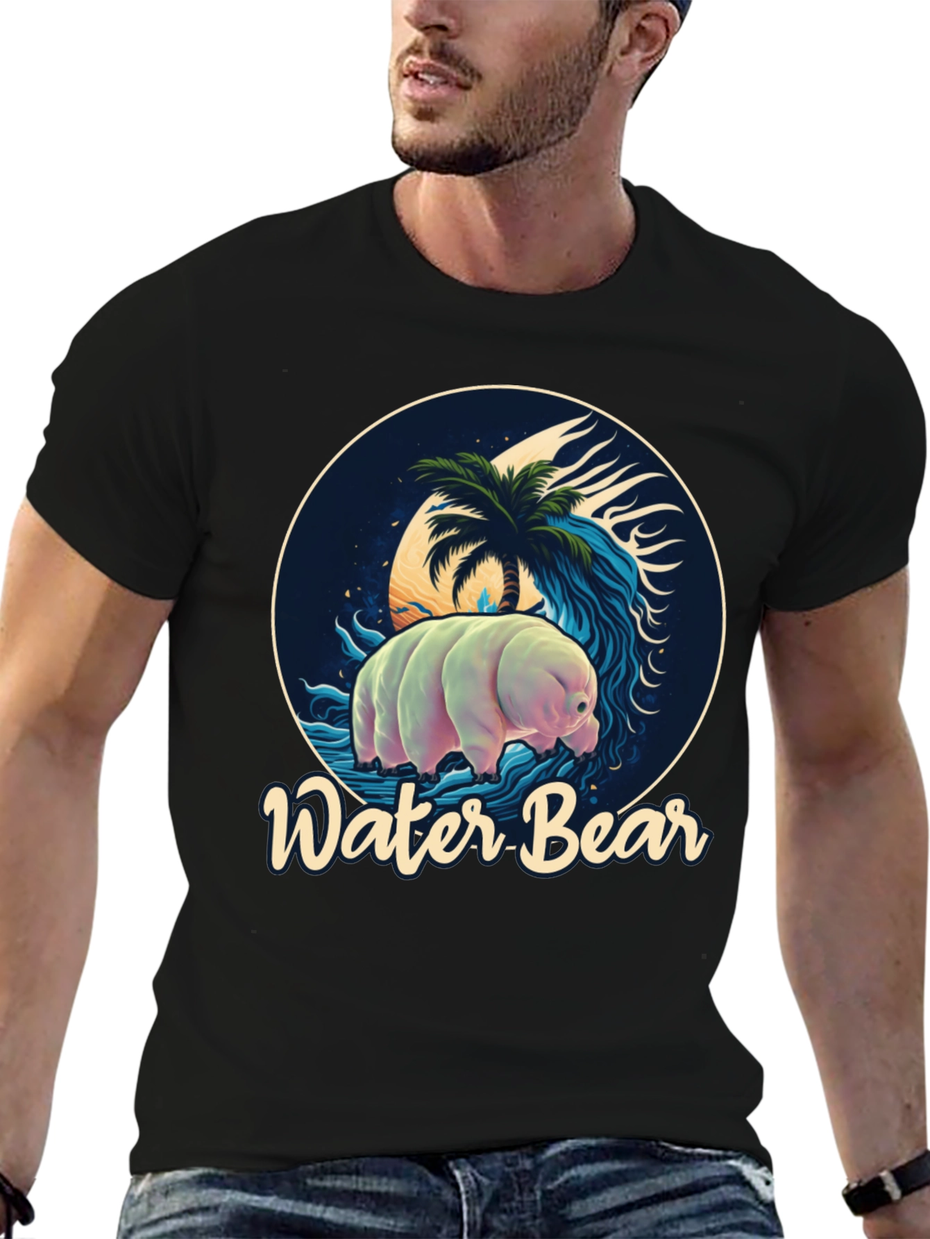 Water Bear Graphic Tee - Durable and Stylish