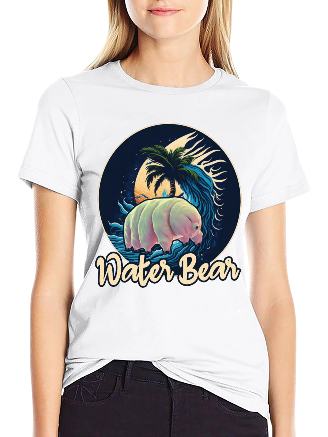 Water Bear Graphic Tee - Durable and Stylish