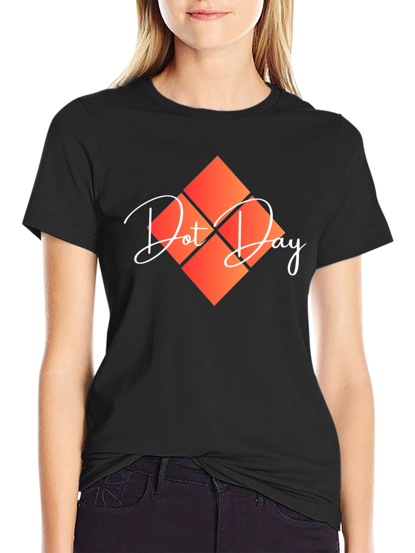 Dot Day Graphic Tee - Stylish & Unique Design