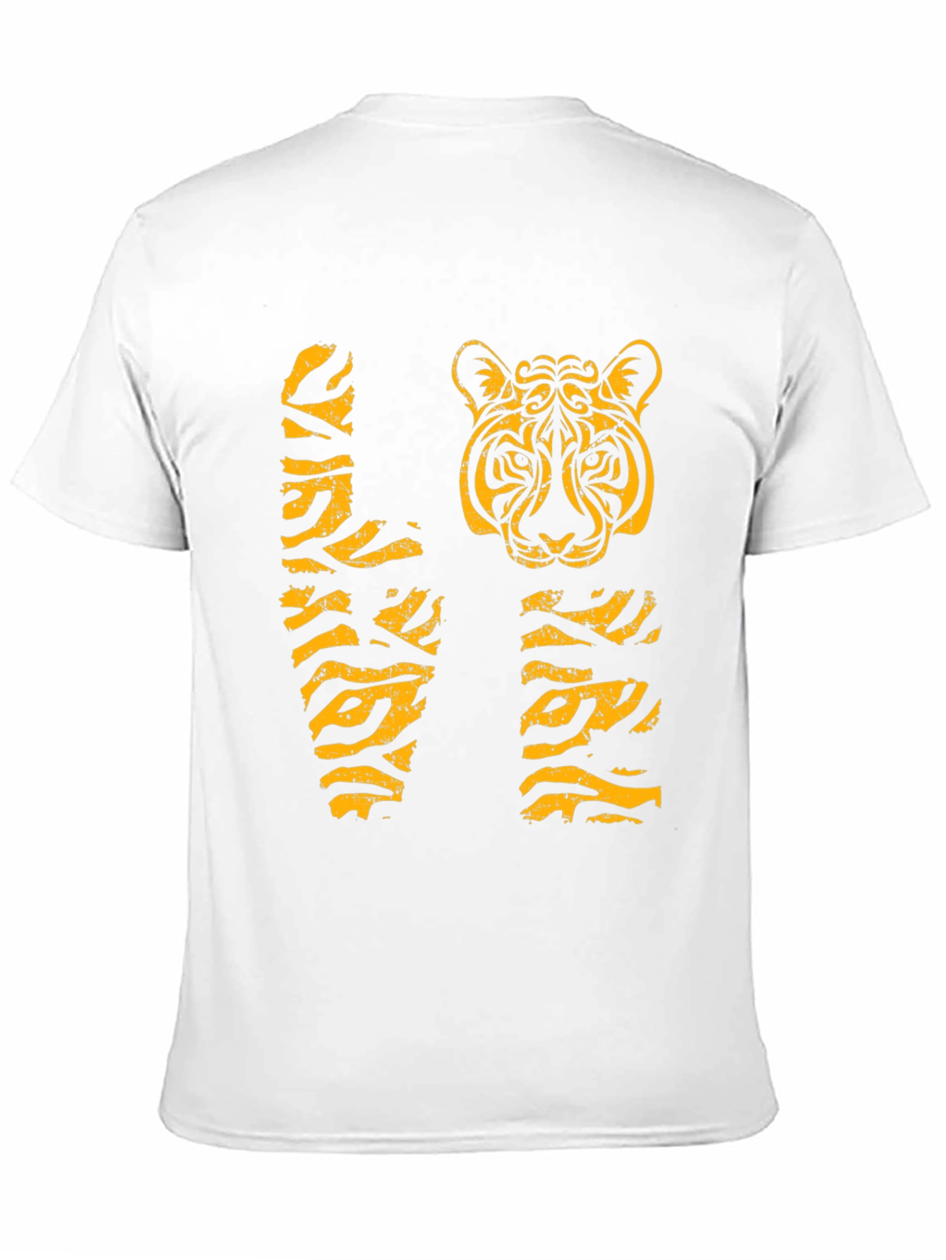 Tiger Stripe Love Graphic Tee - Black