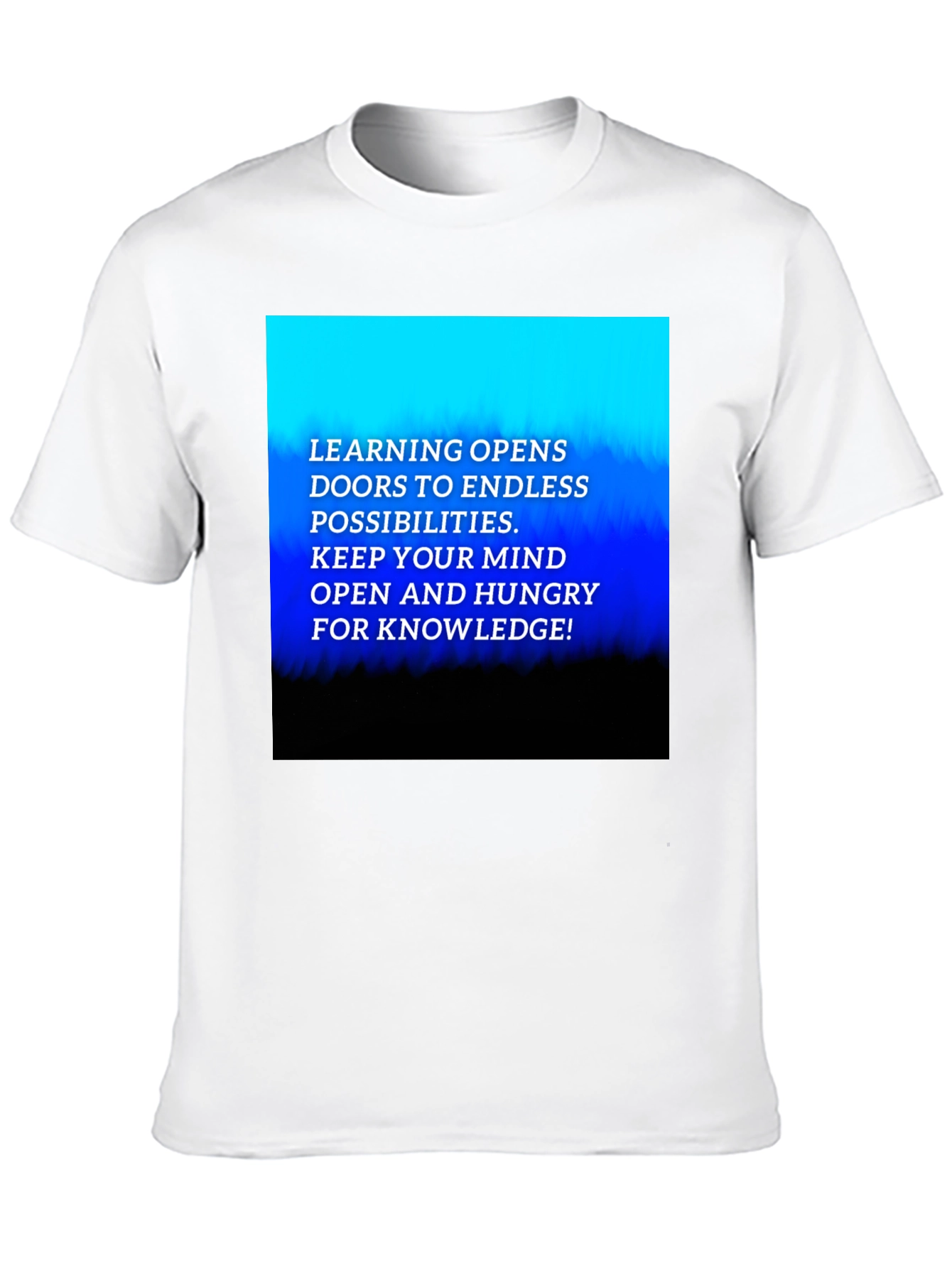 Inspirational Learning Graphic Tee - Knowledge is Key