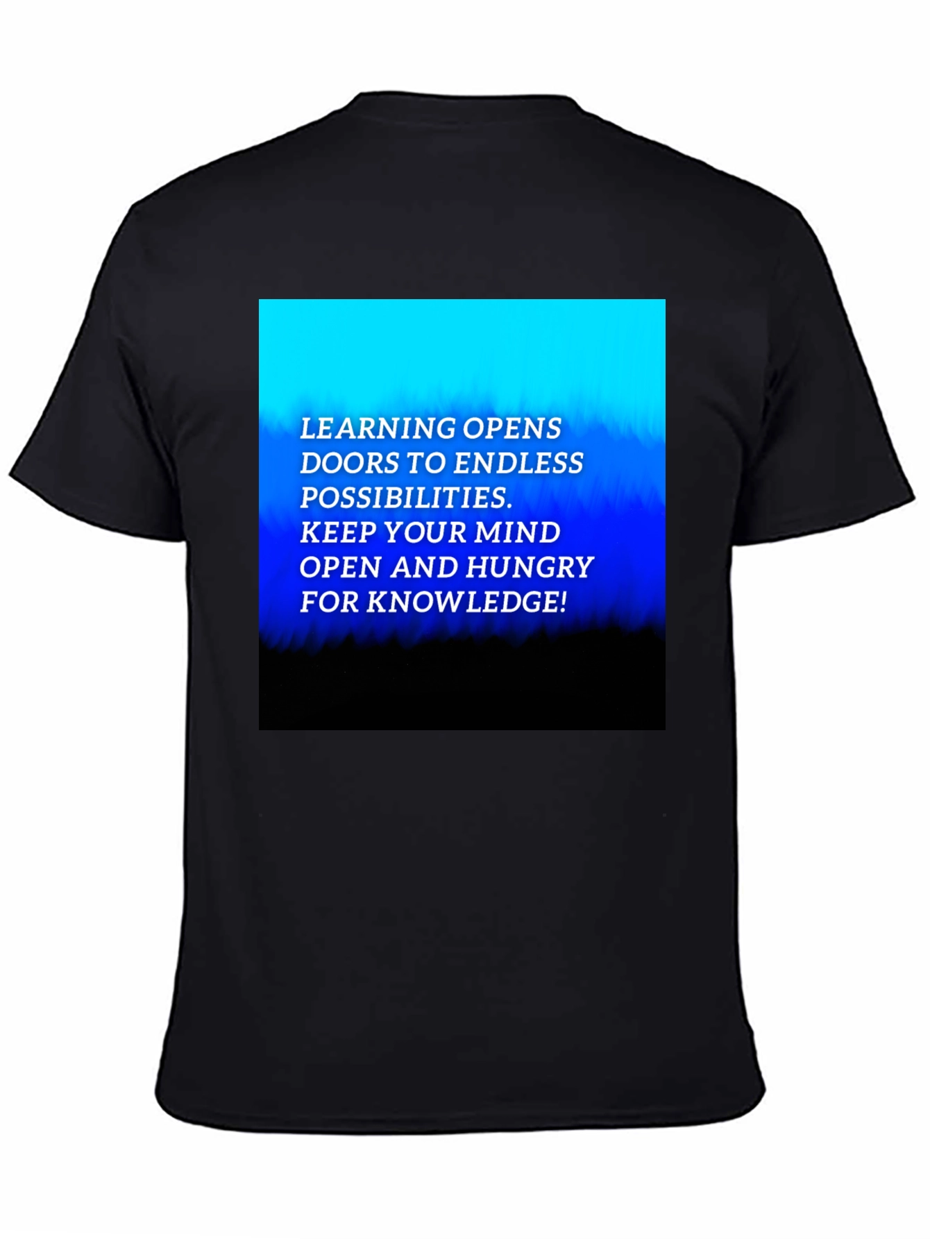 Inspirational Learning Graphic Tee - Knowledge is Key