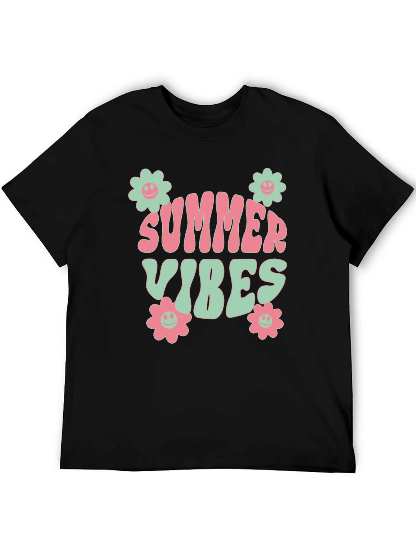 Summer Vibes Graphic Tee - Retro Style