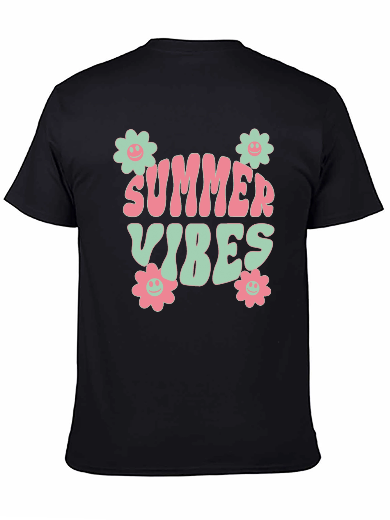Summer Vibes Graphic Tee - Retro Style