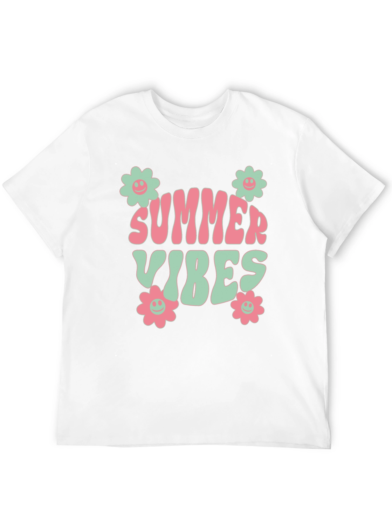 Summer Vibes Graphic Tee - Retro Style