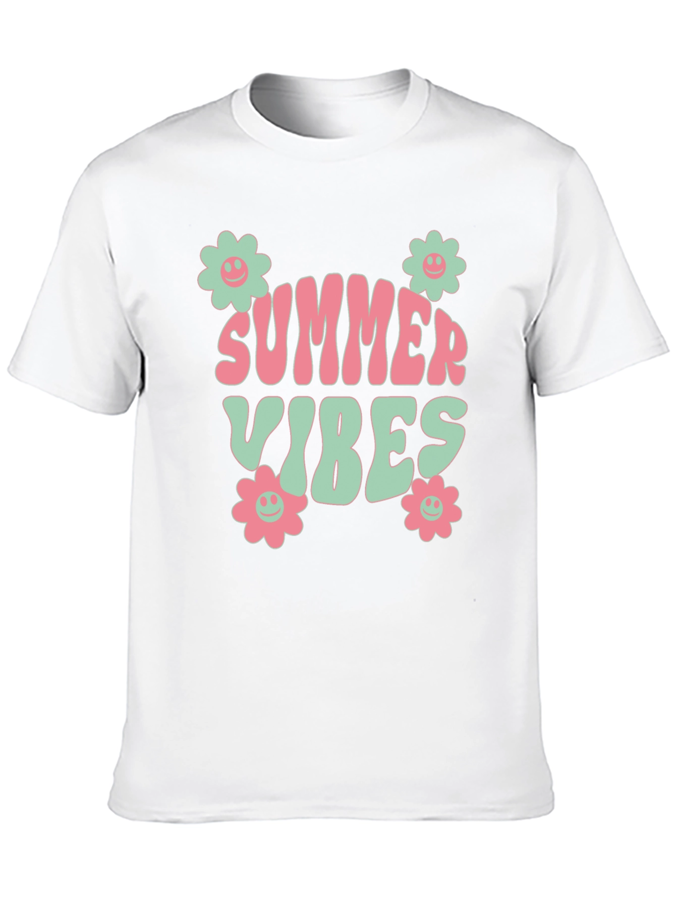 Summer Vibes Graphic Tee - Retro Style
