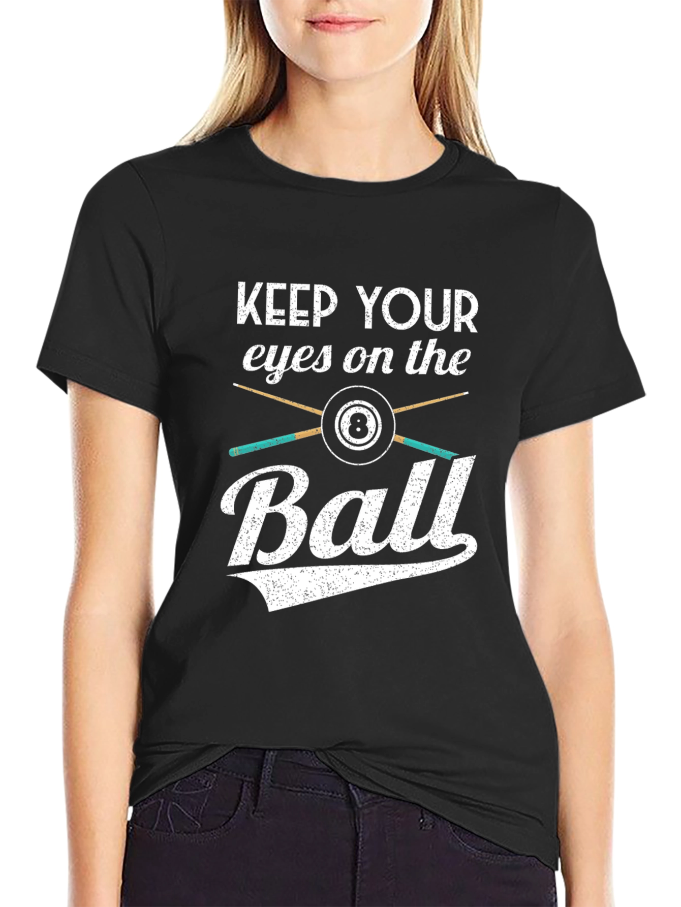Keep Your Eyes on the Ball Graphic Tee