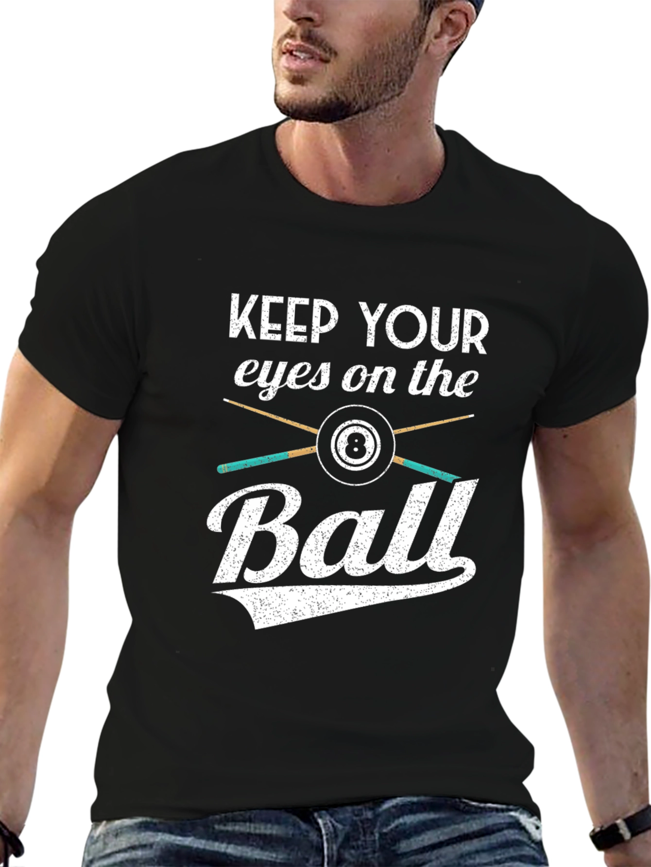 Keep Your Eyes on the Ball Graphic Tee