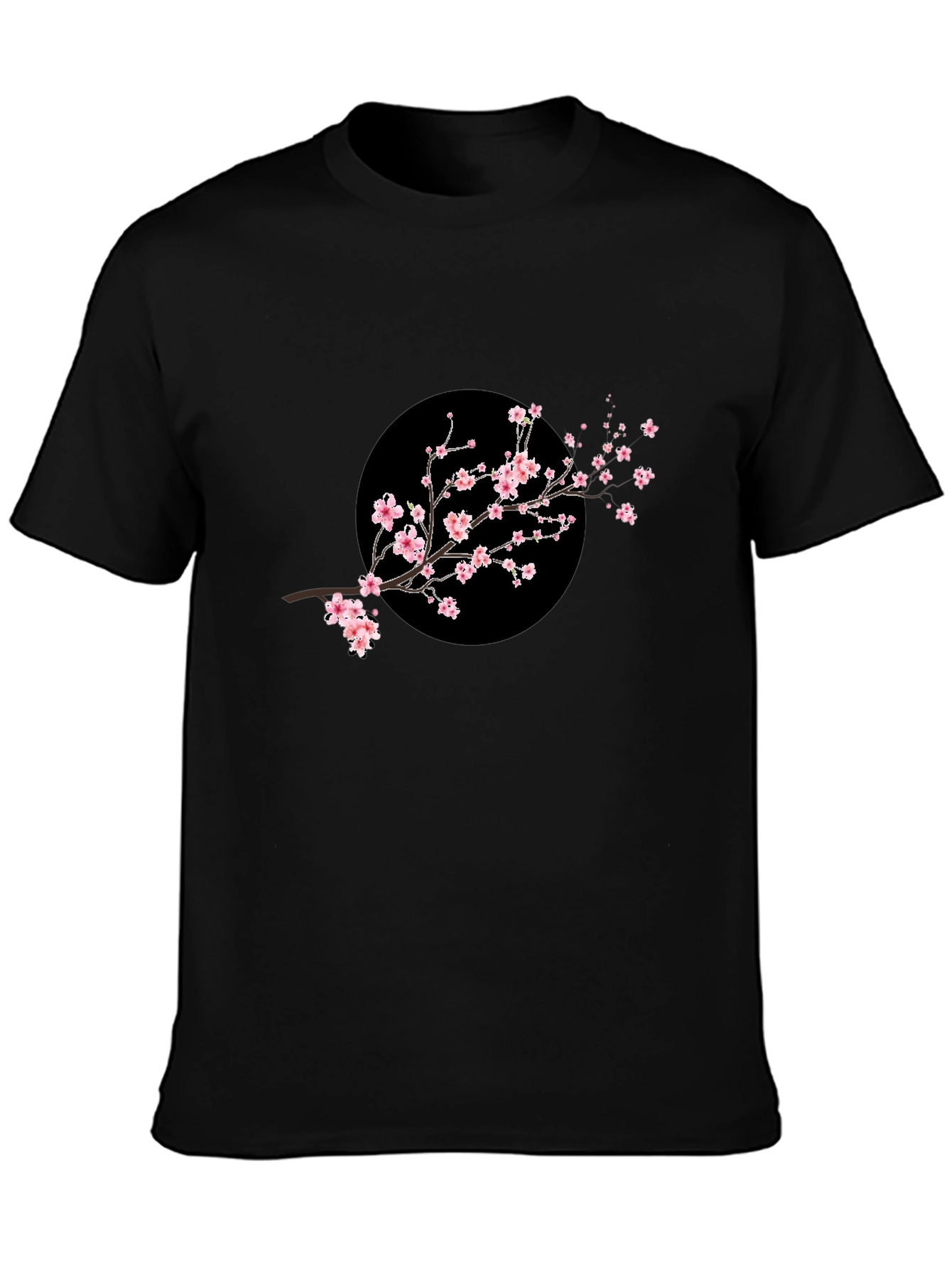 Sakura Branch Black T-Shirt