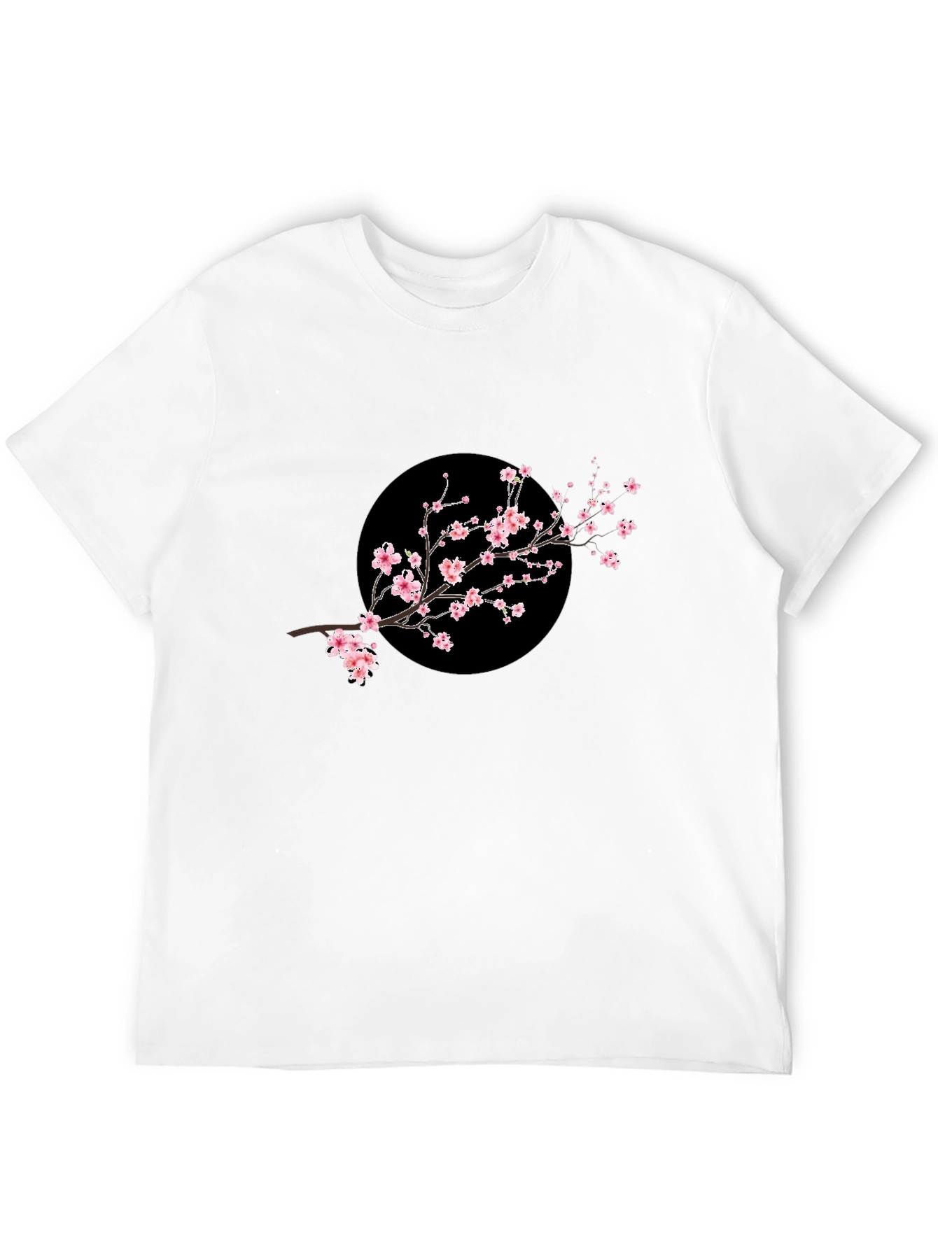 Sakura Branch Black T-Shirt
