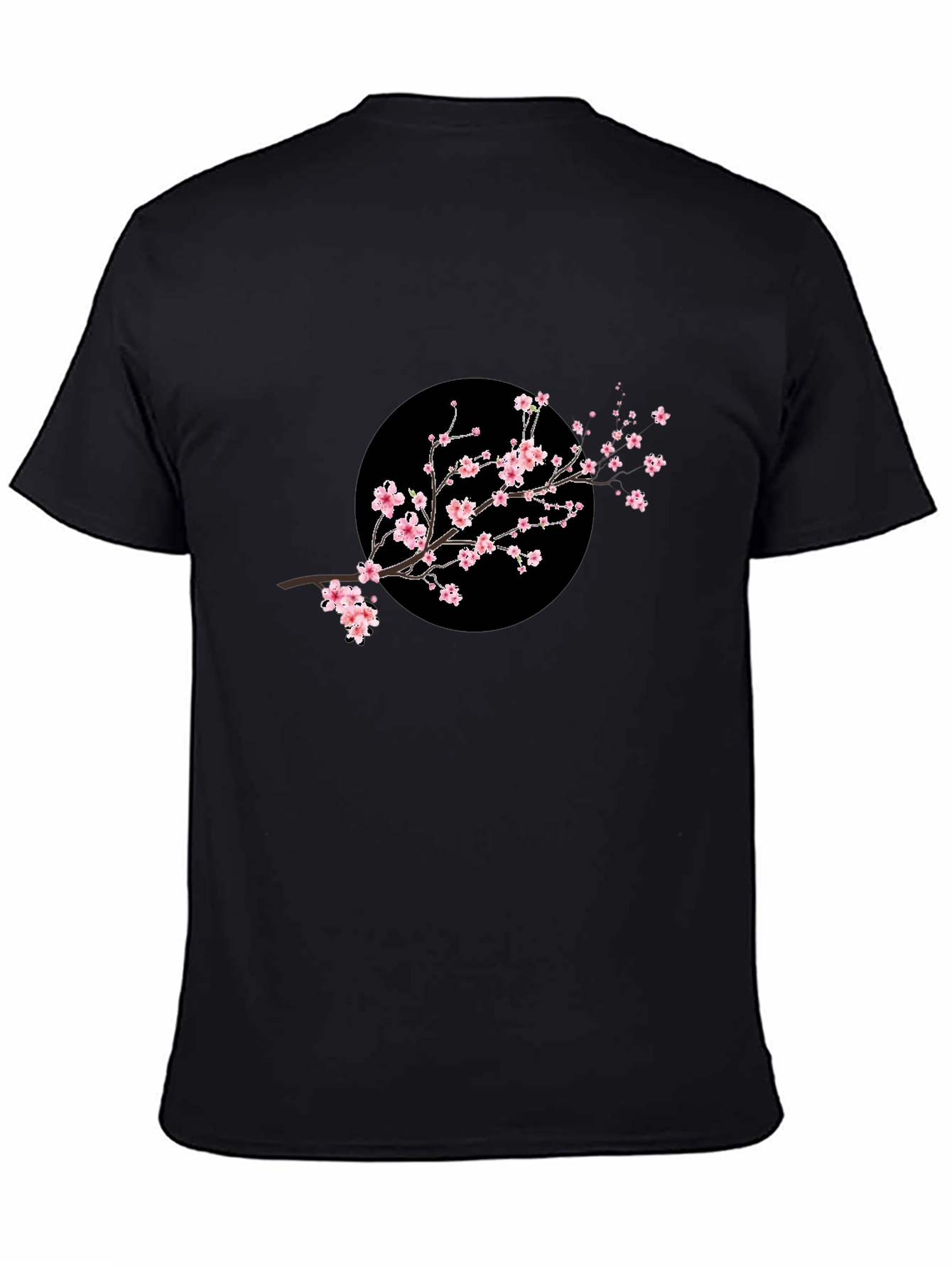 Sakura Branch Black T-Shirt