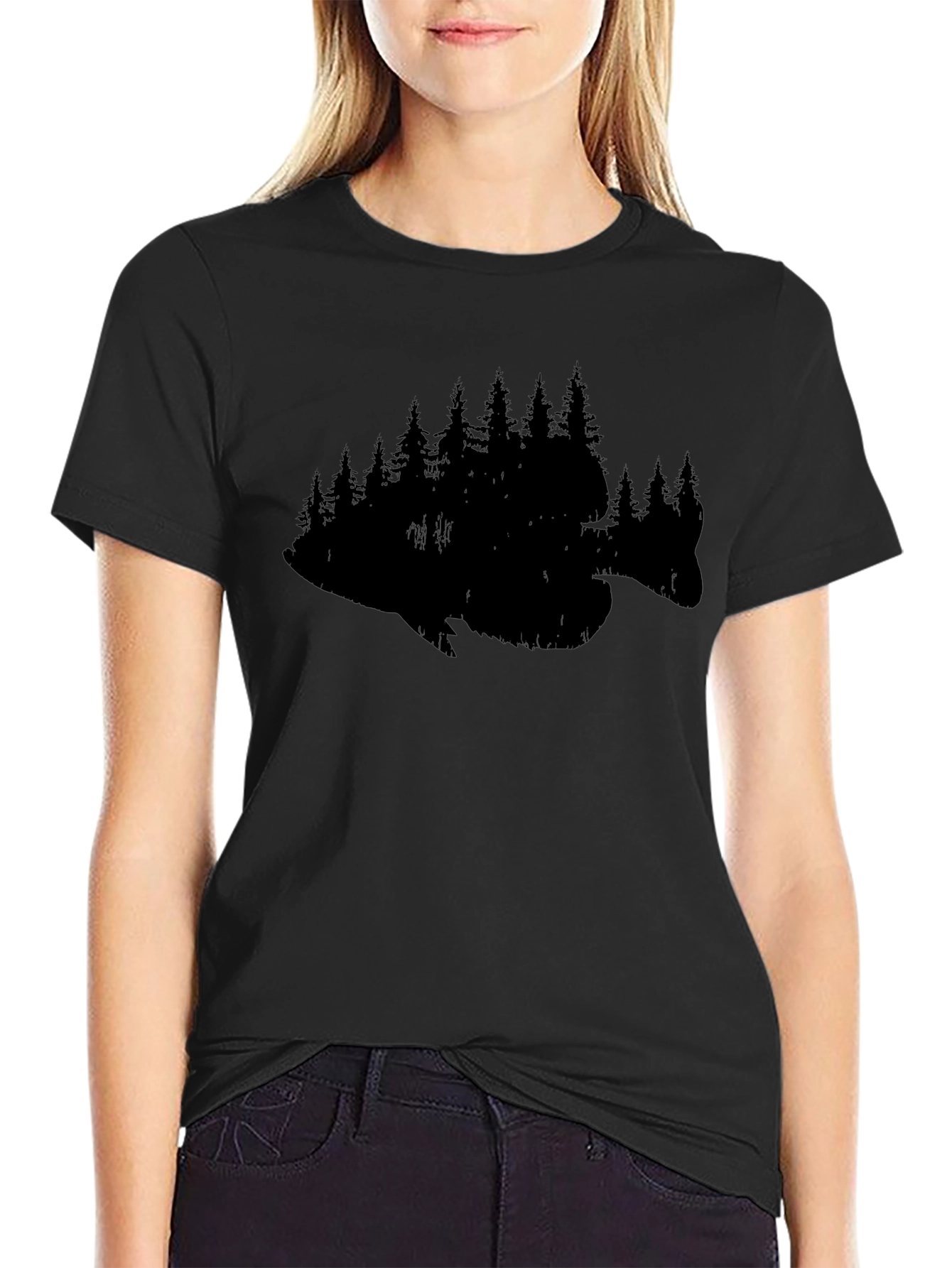 Fish & Trees Graphic Tee
