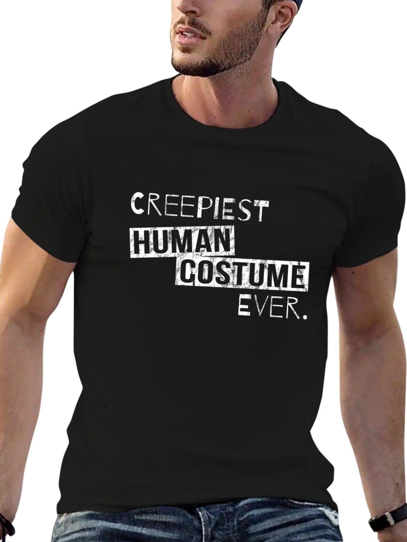 Creepiest Human Costume Ever T-Shirt