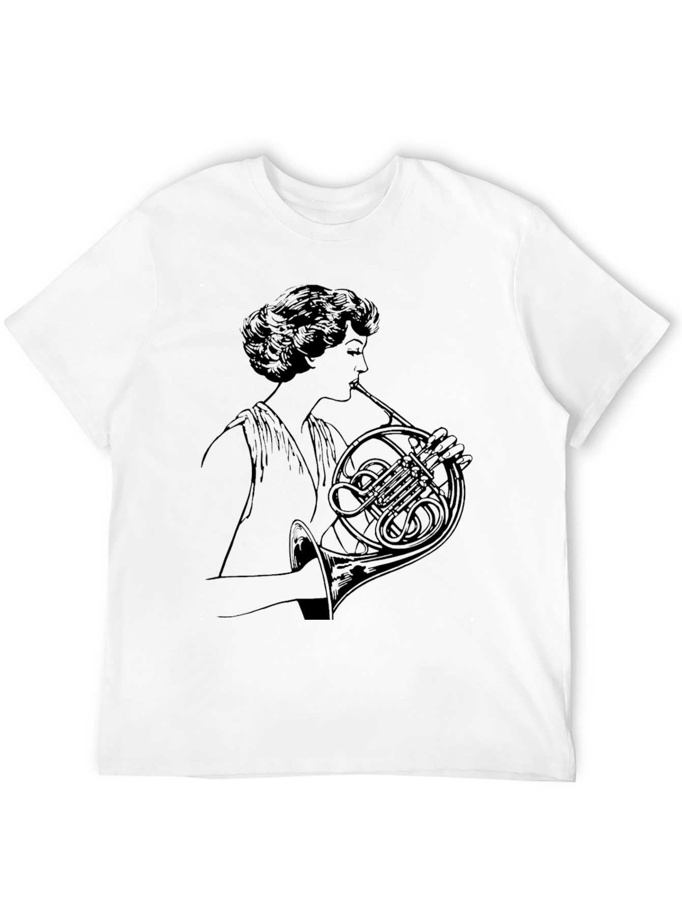 French Horn Player Graphic T-Shirt - Unisex