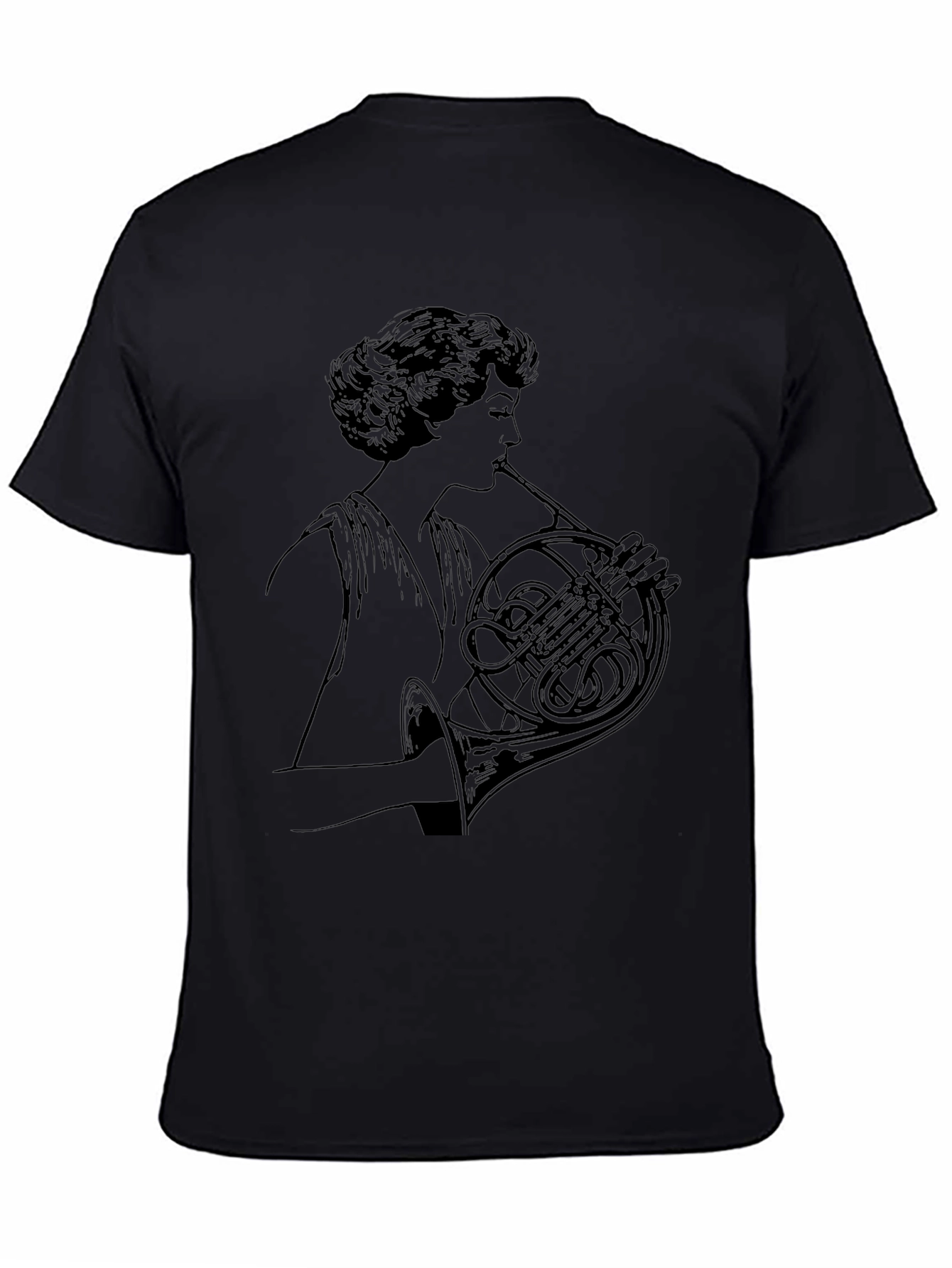 French Horn Player Graphic T-Shirt - Unisex