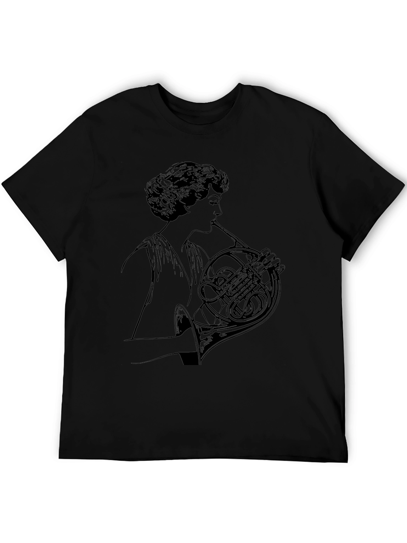 French Horn Player Graphic T-Shirt - Unisex