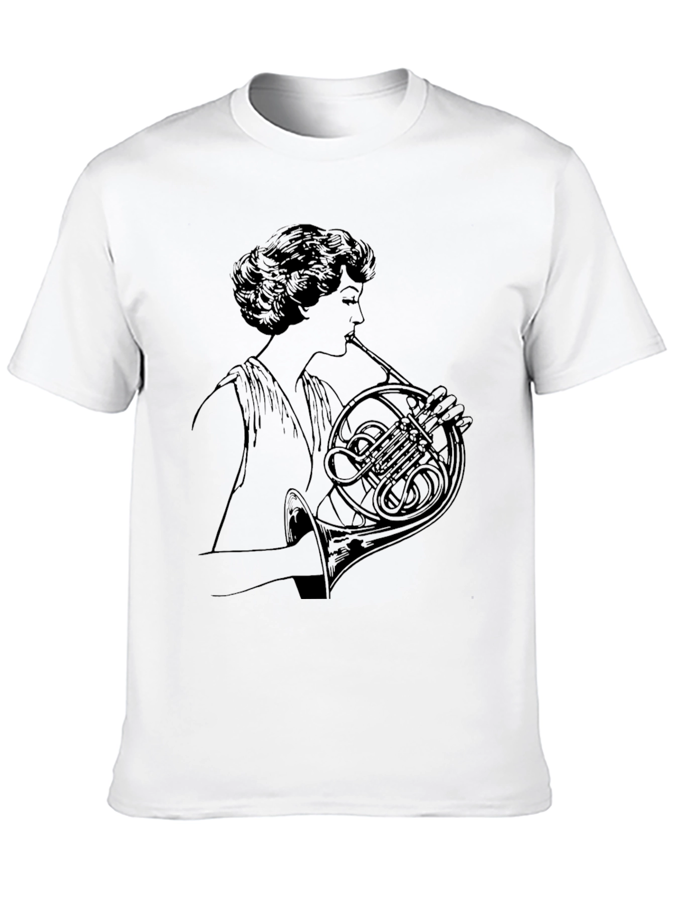 French Horn Player Graphic T-Shirt - Unisex