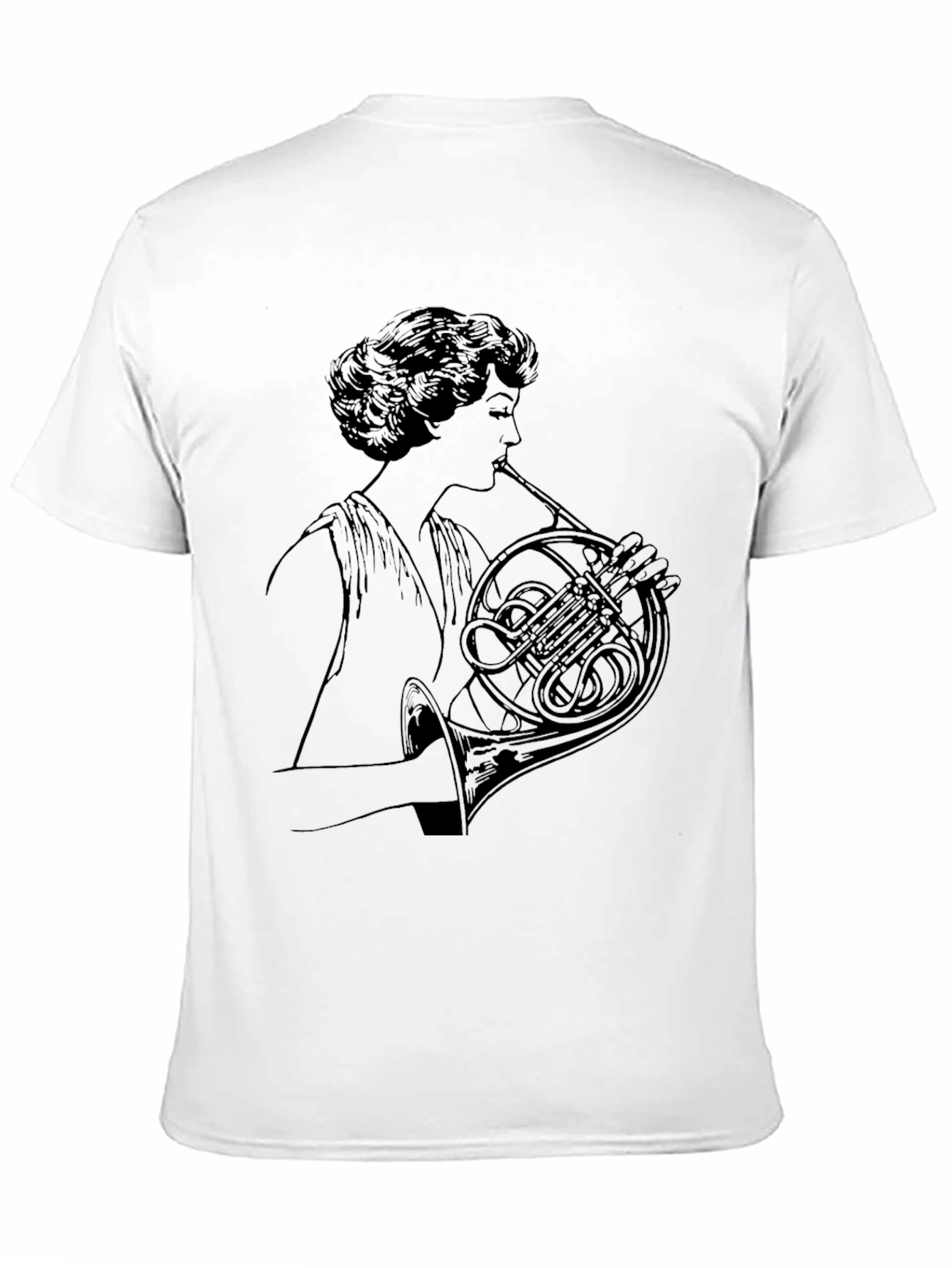 French Horn Player Graphic T-Shirt - Unisex