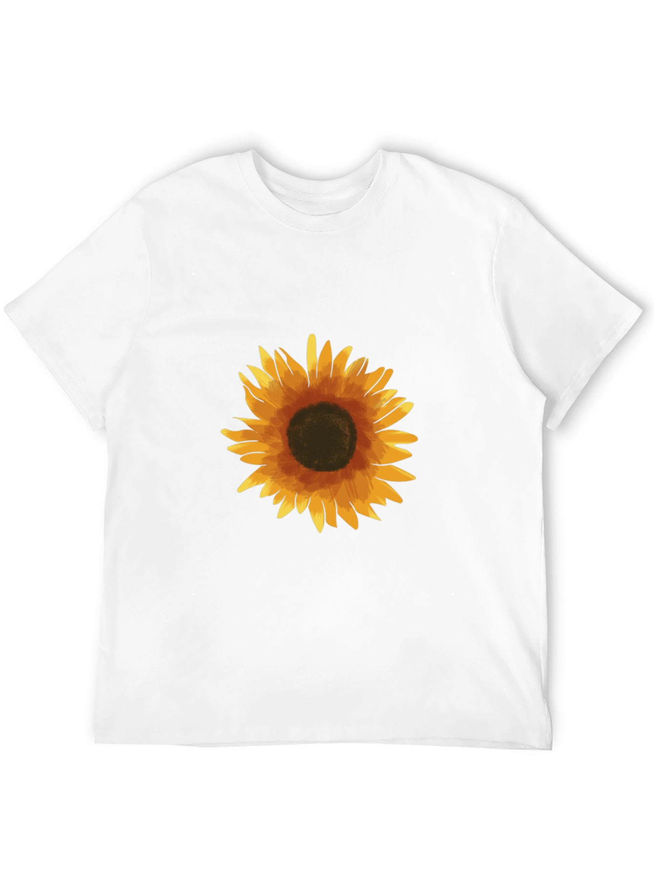 Sunflower Graphic Black T-Shirt