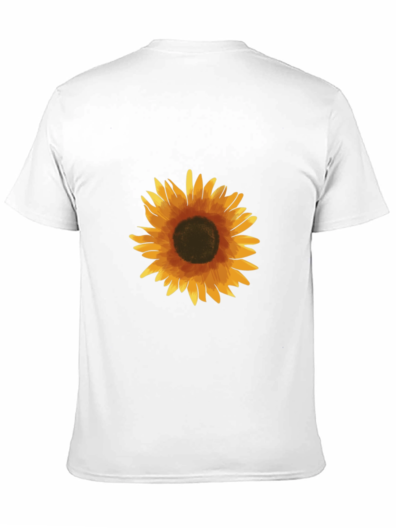 Sunflower Graphic Black T-Shirt