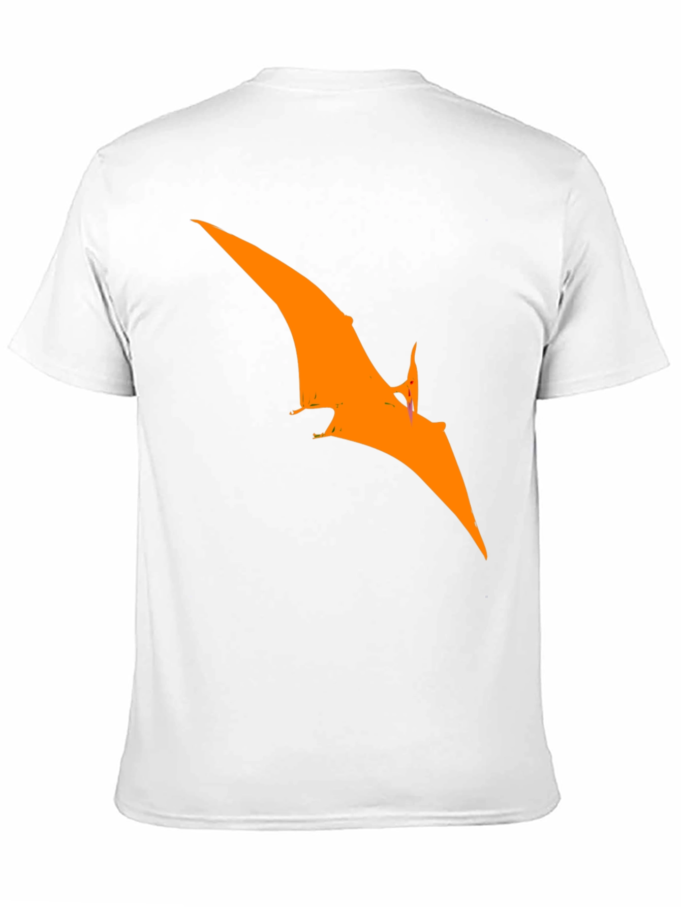 Pterodactyl Graphic Tee - Black Cotton T-Shirt