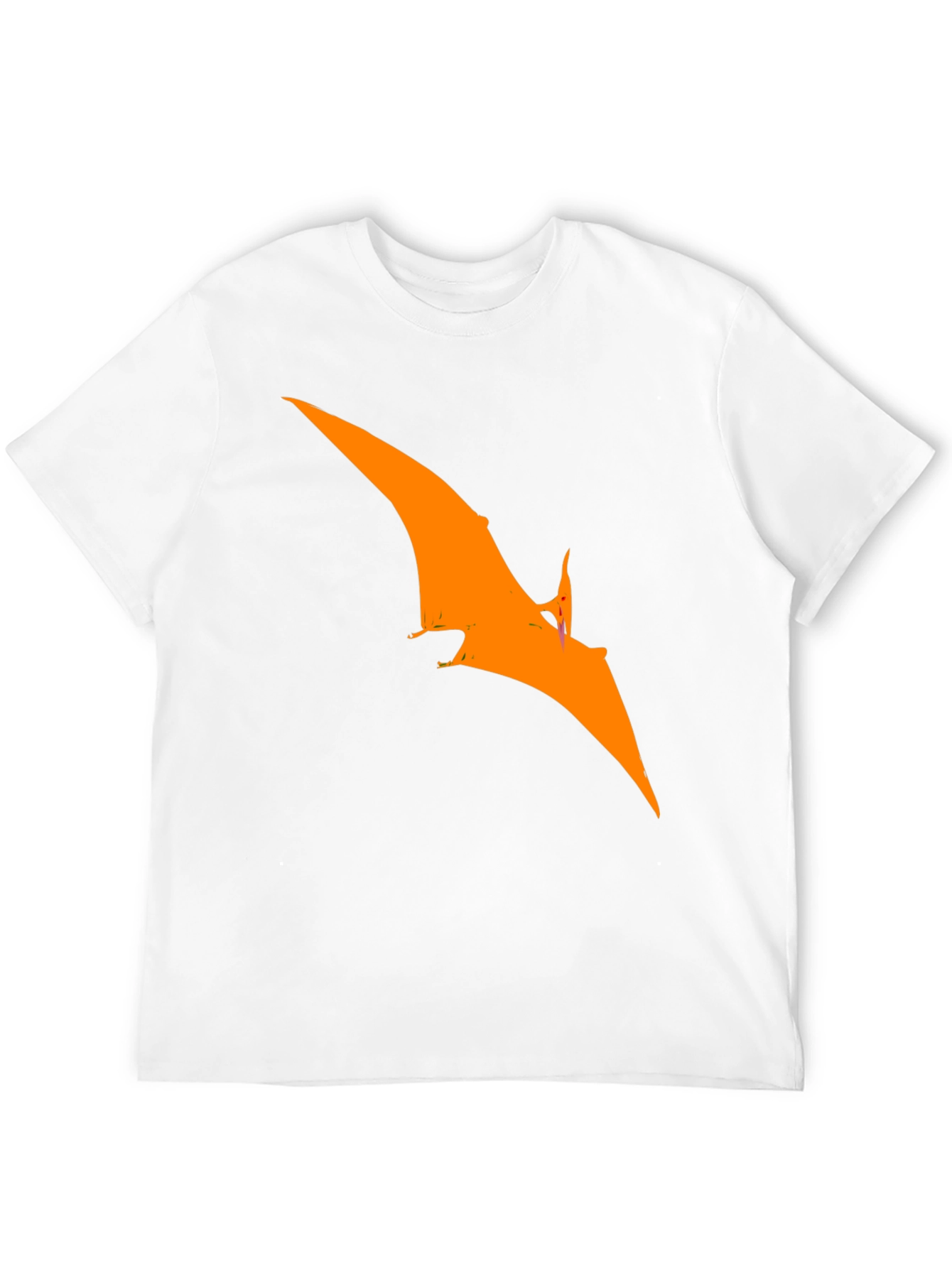 Pterodactyl Graphic Tee - Black Cotton T-Shirt