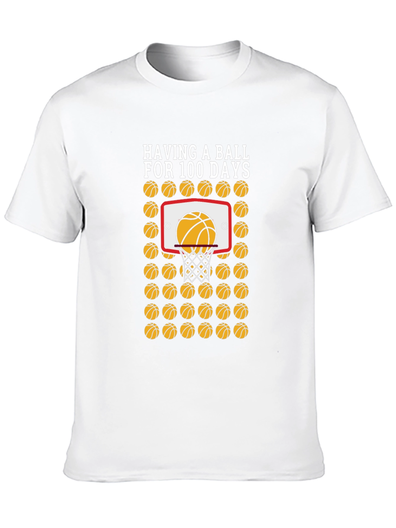 Basketball 100 Days T-Shirt