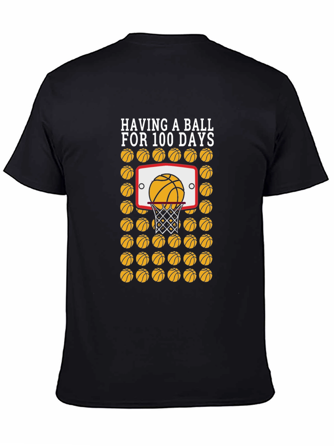 Basketball 100 Days T-Shirt